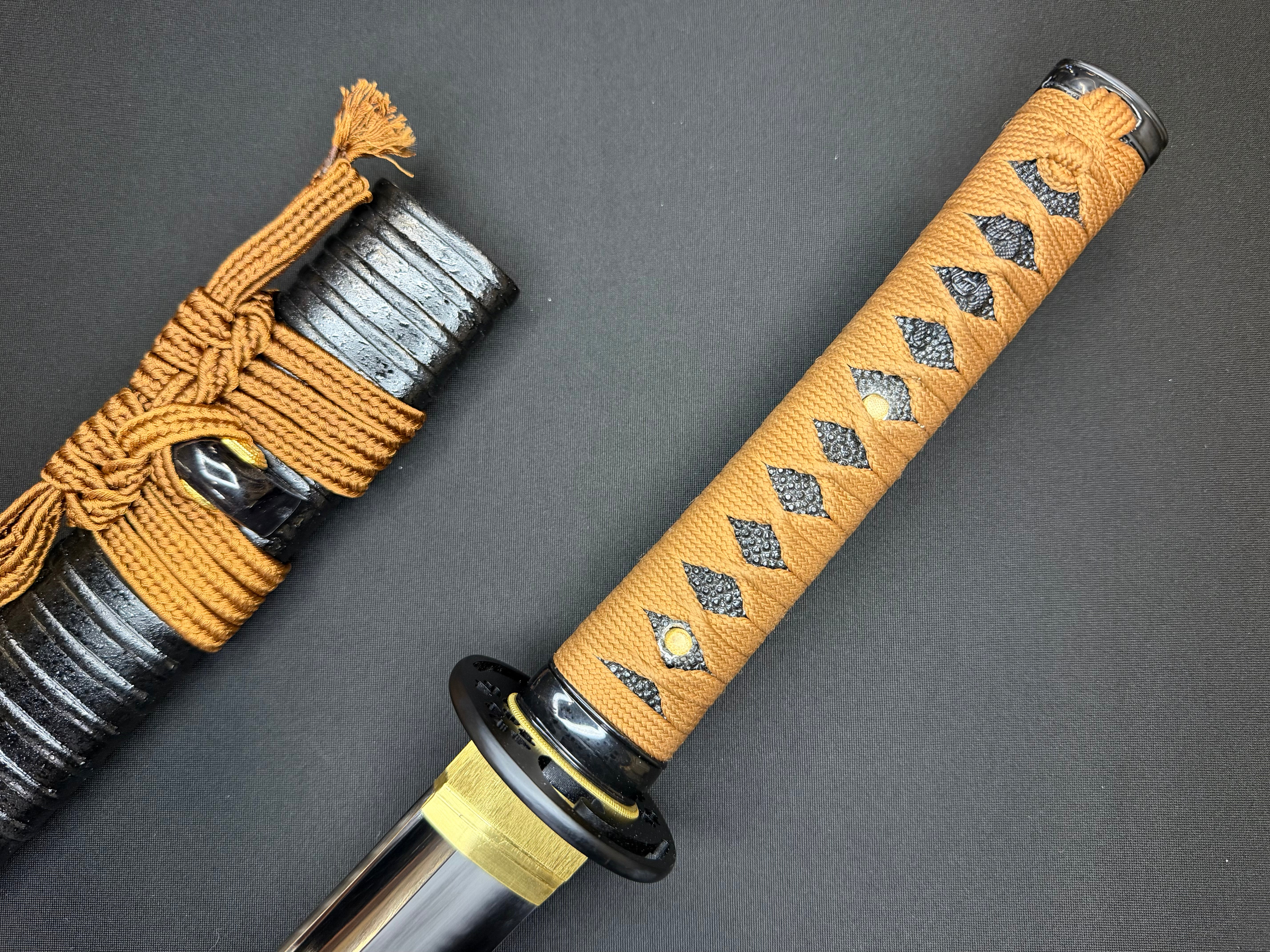 Legacy Steel Reaper Osoraku Wakizashi  - Earth Blossom 1095 Clay Tempered