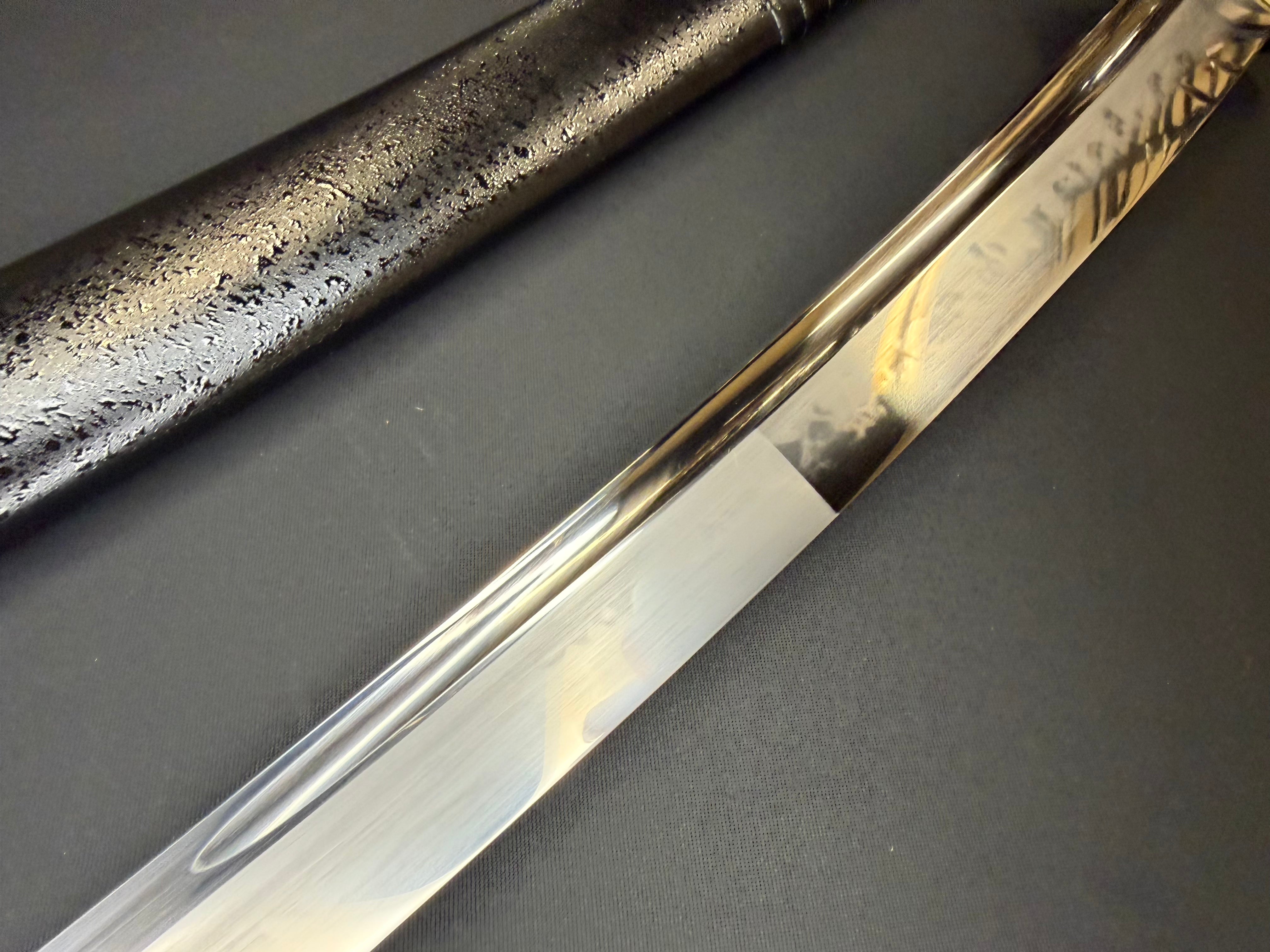 Legacy Steel Reaper Osoraku Wakizashi  - Earth Blossom 1095 Clay Tempered