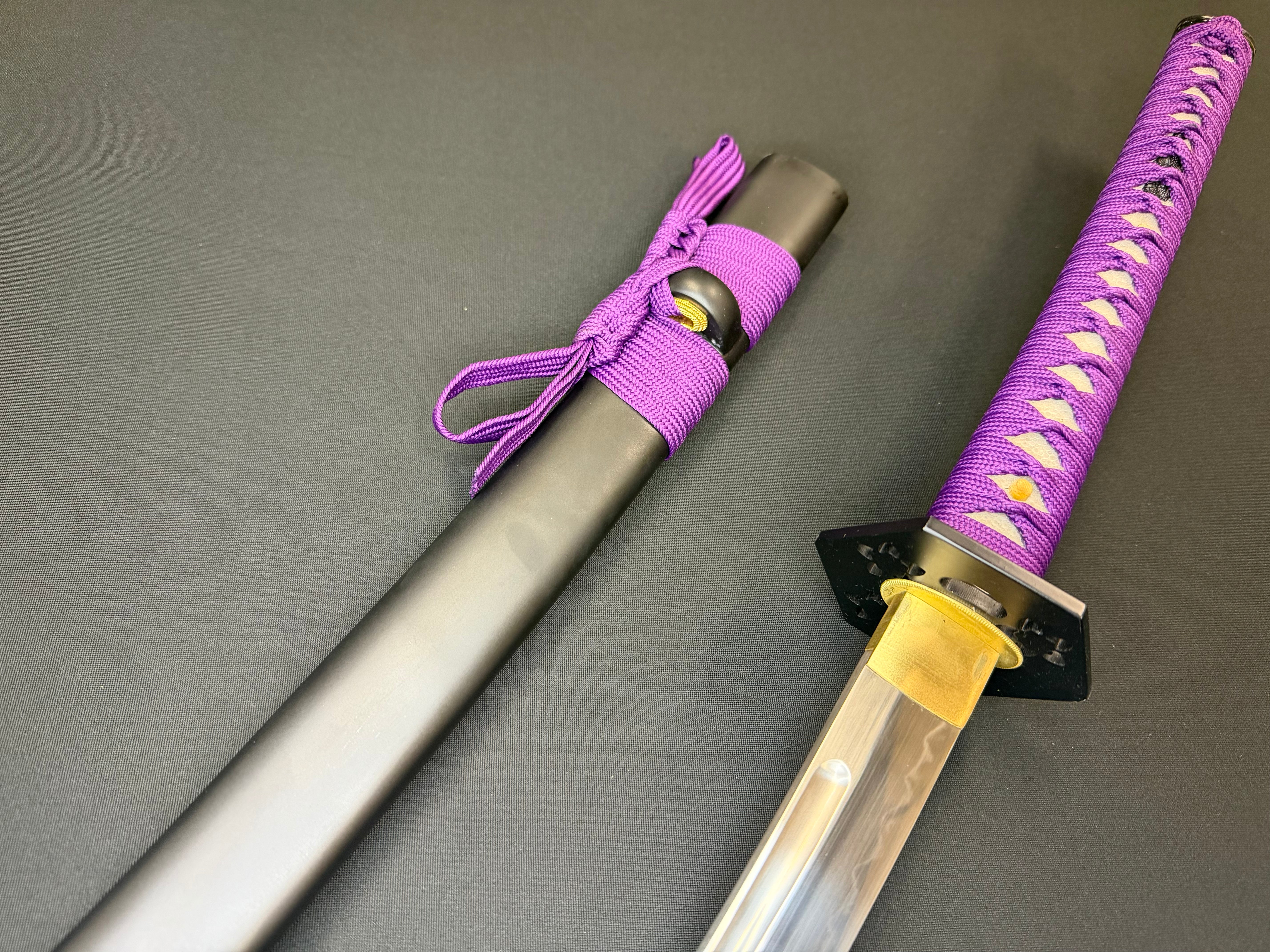 Legacy Blades Katana - Night Orchid Okatana 1095 Kiriha Kissaki