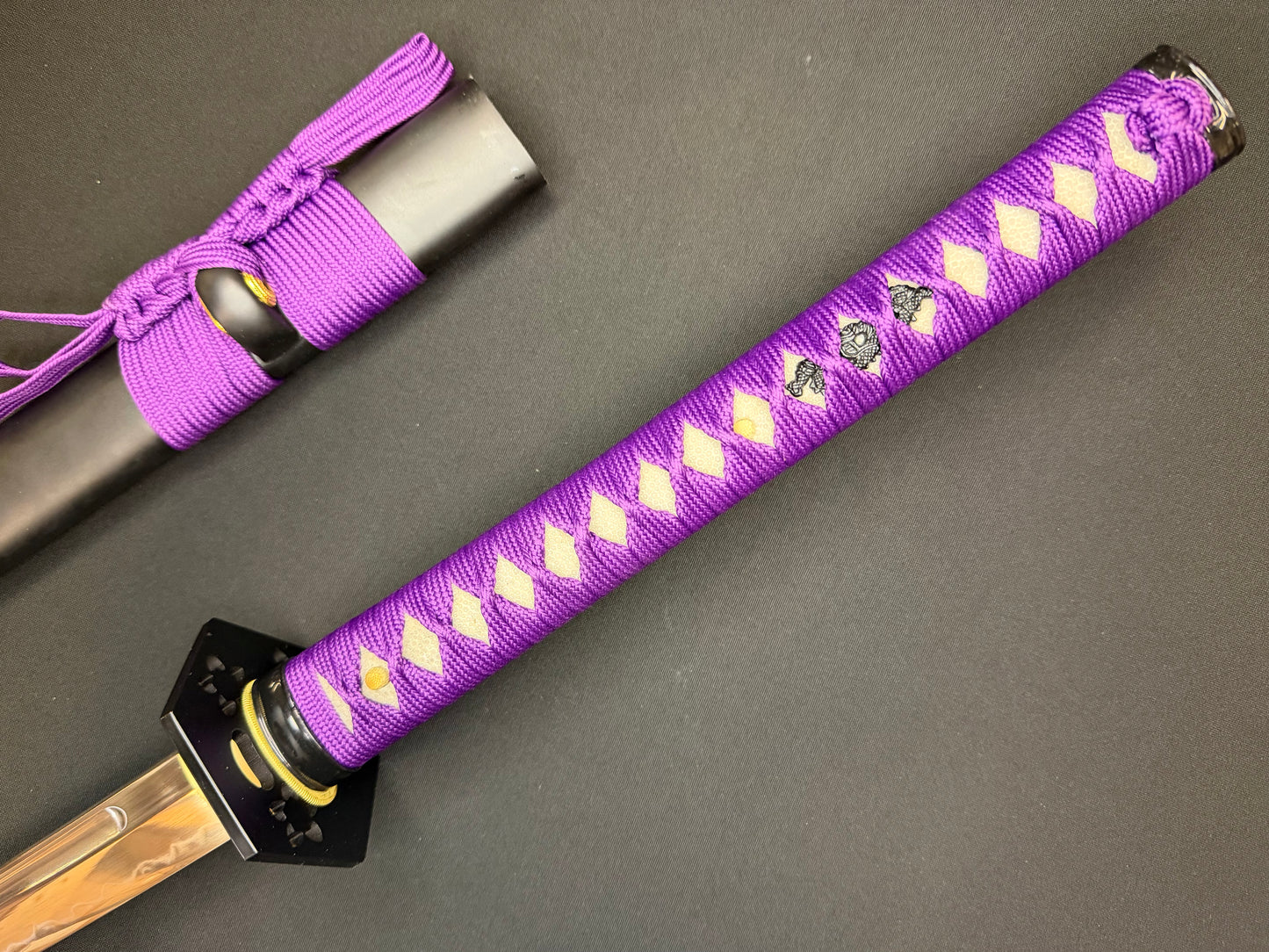Legacy Blades Katana - Night Orchid Okatana 1095 Kiriha Kissaki