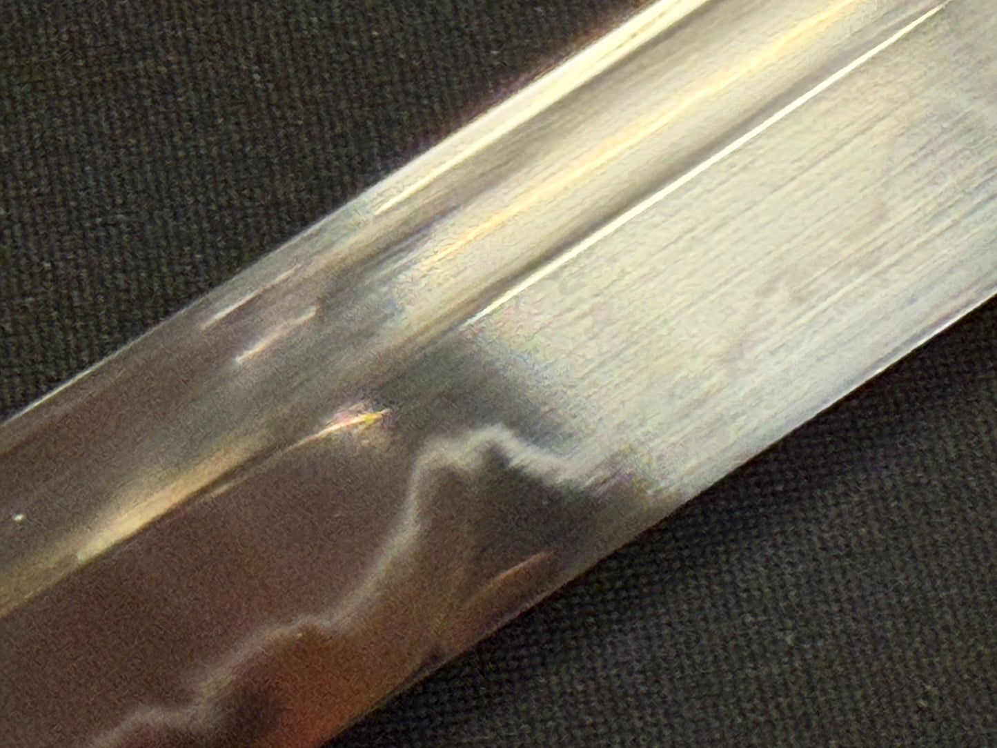 Legacy Blades Katana - Night Orchid Okatana 1095 Kiriha Kissaki