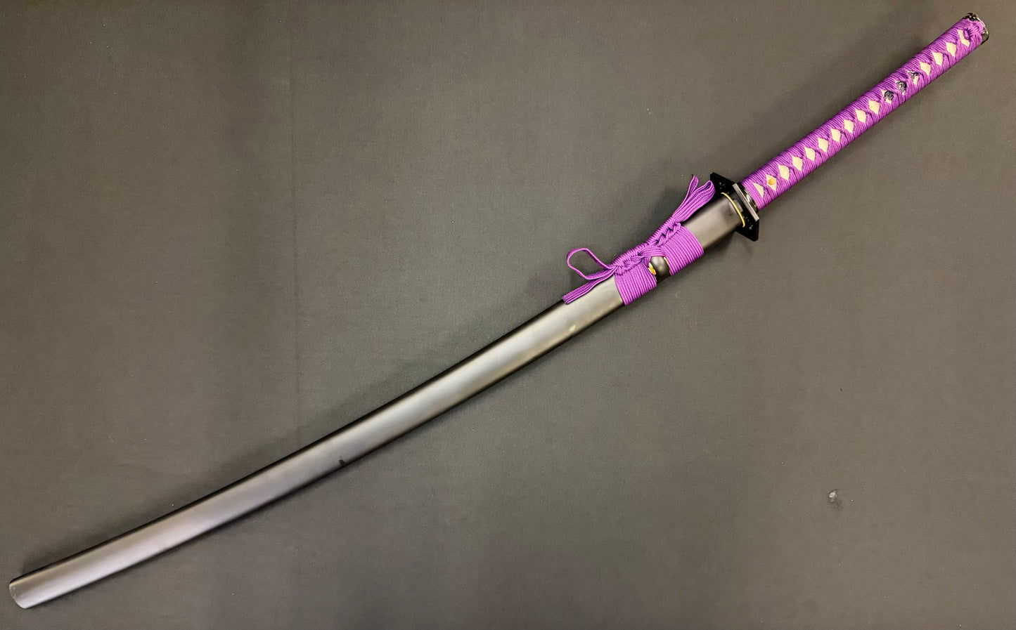 Legacy Blades Katana - Night Orchid Okatana 1095 Kiriha Kissaki