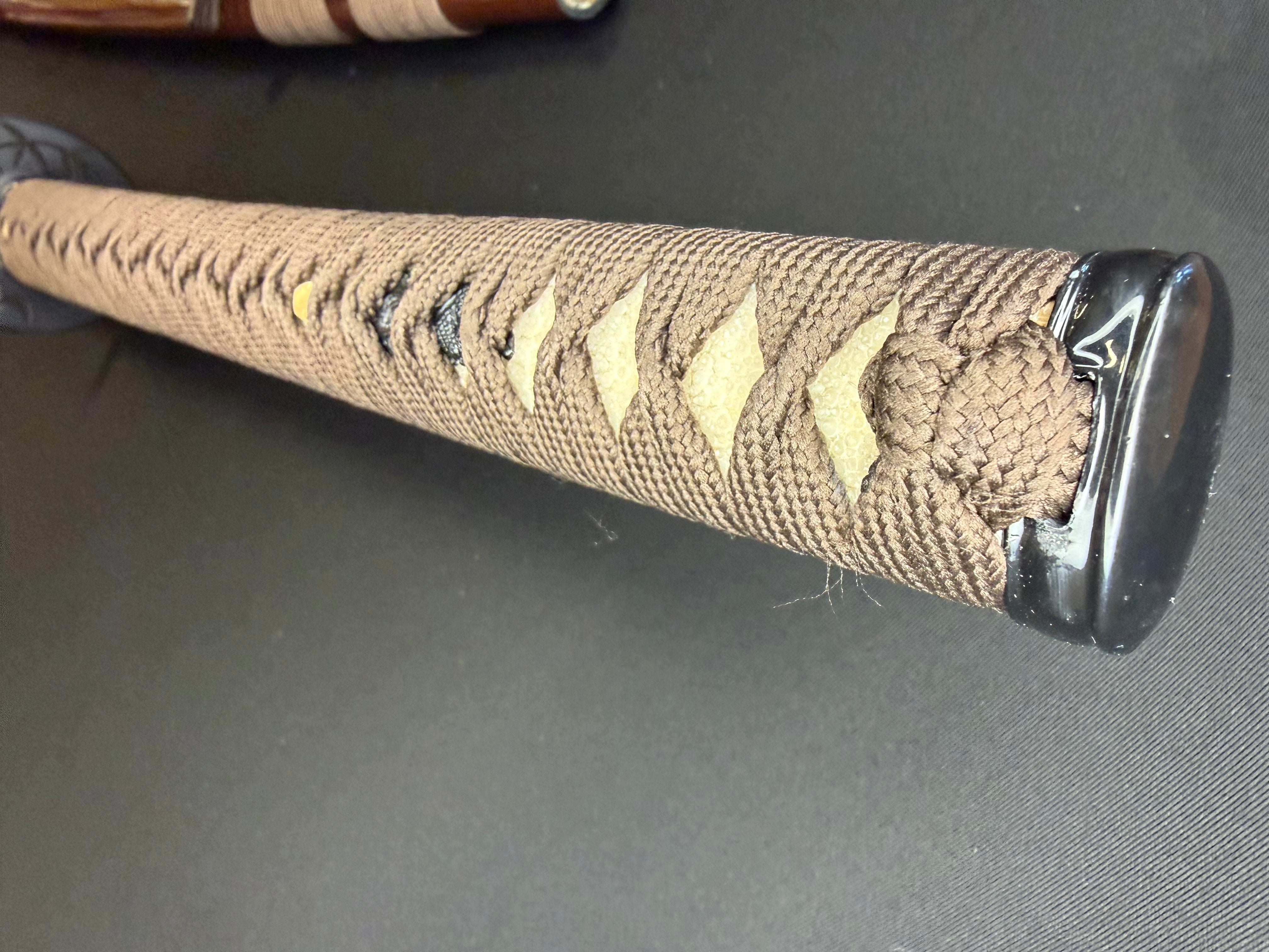 Legacy Blades Nodachi - Swallow's Reach Damascus Bo-hi