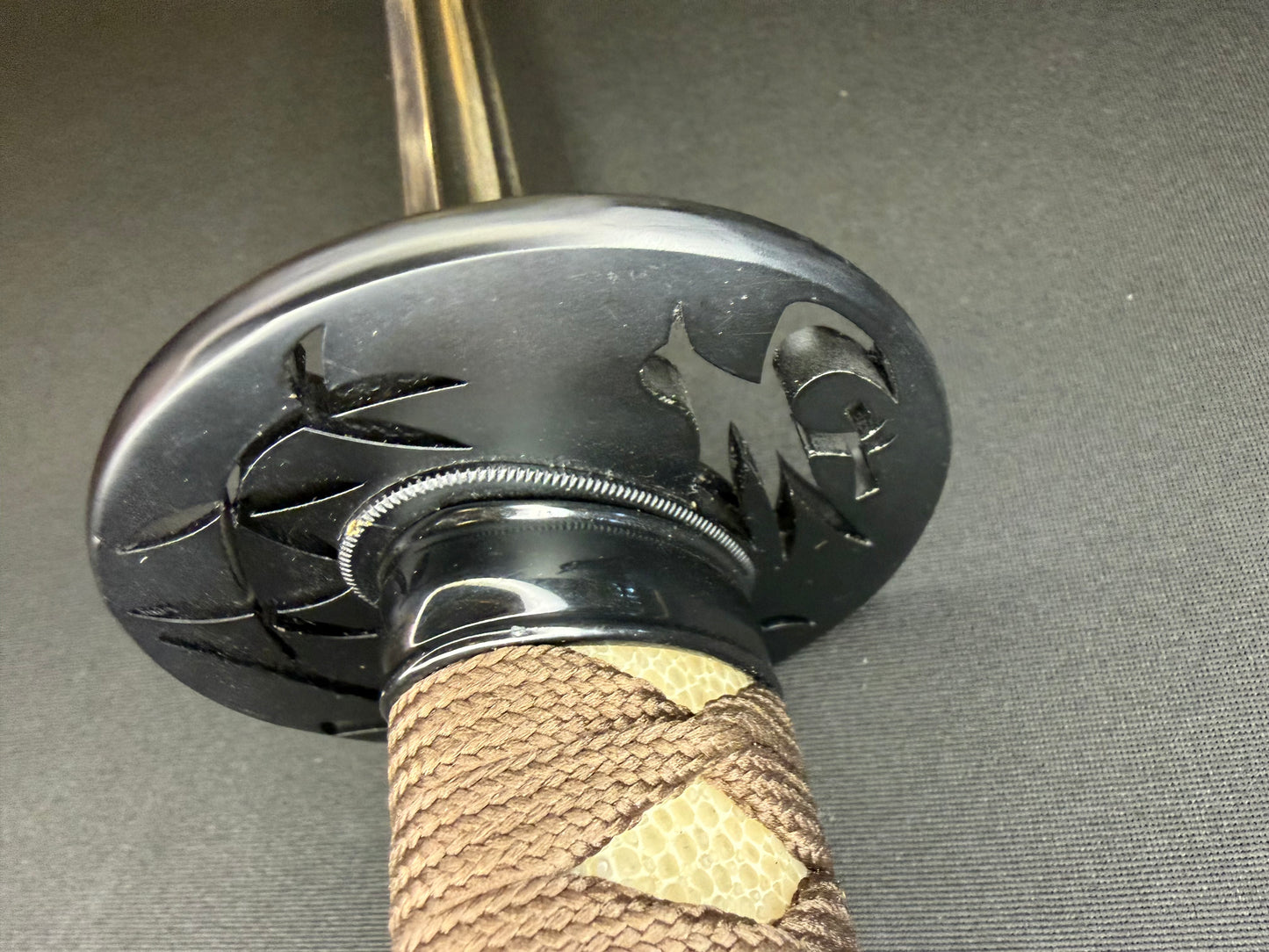 Legacy Blades Nodachi - Swallow's Reach Damascus Bo-hi