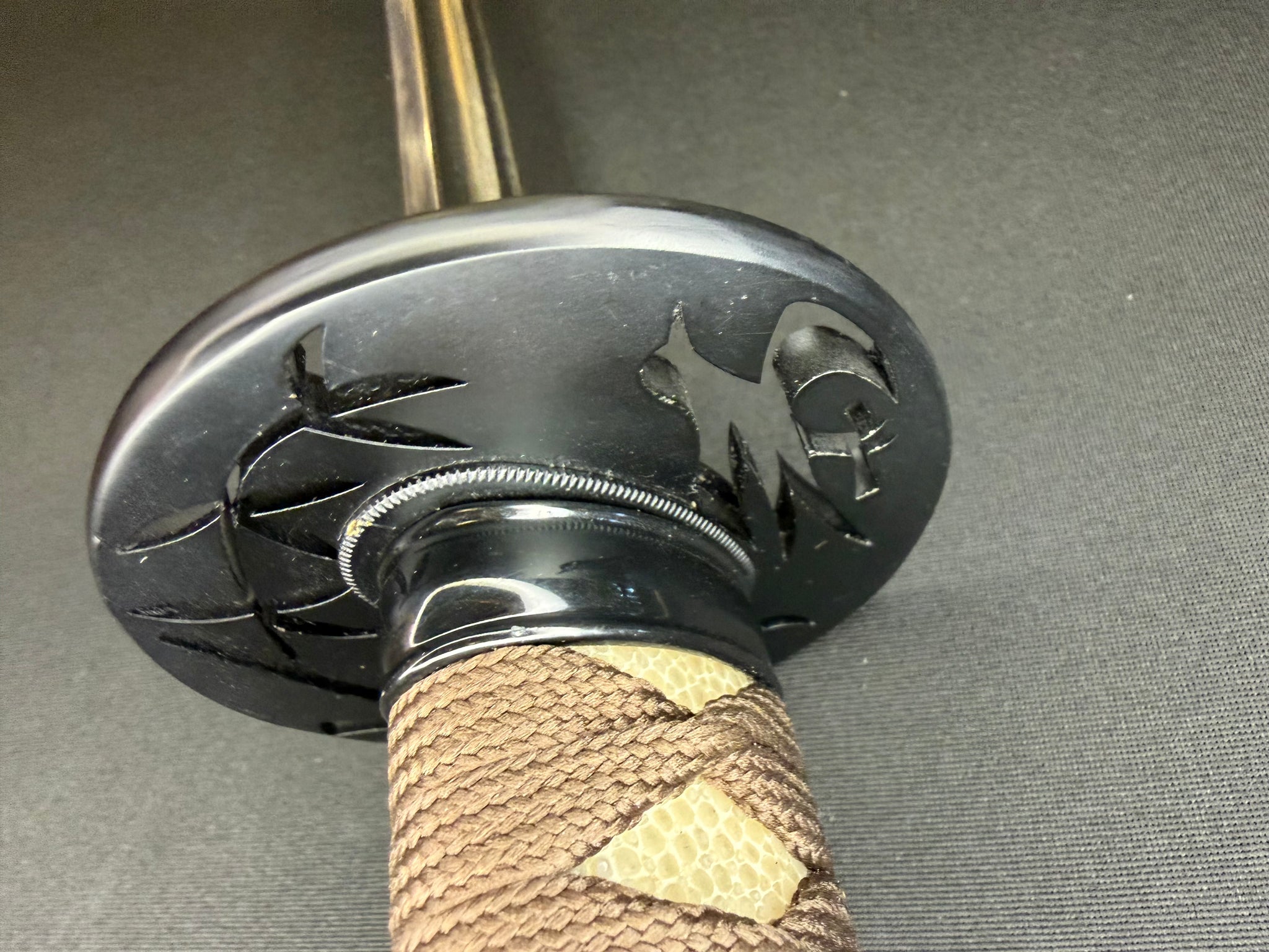 Legacy Blades Nodachi - Swallow's Reach Damascus Bo-hi
