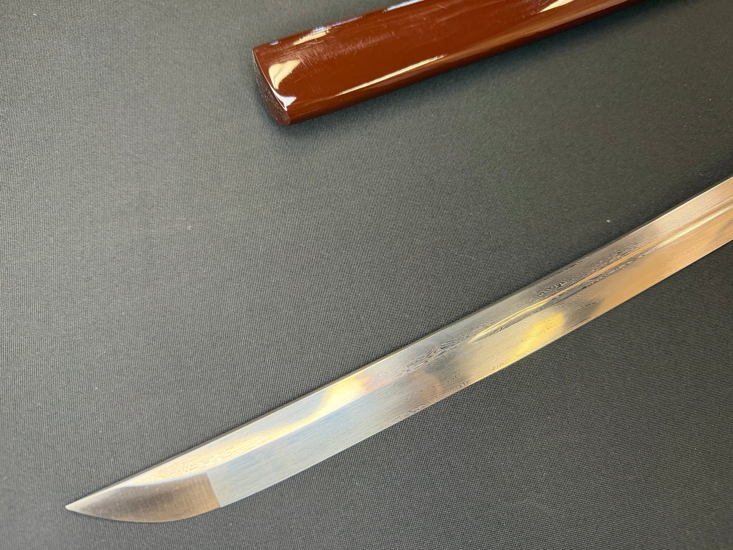 Legacy Blades Nodachi - Swallow's Reach Damascus Bo-hi