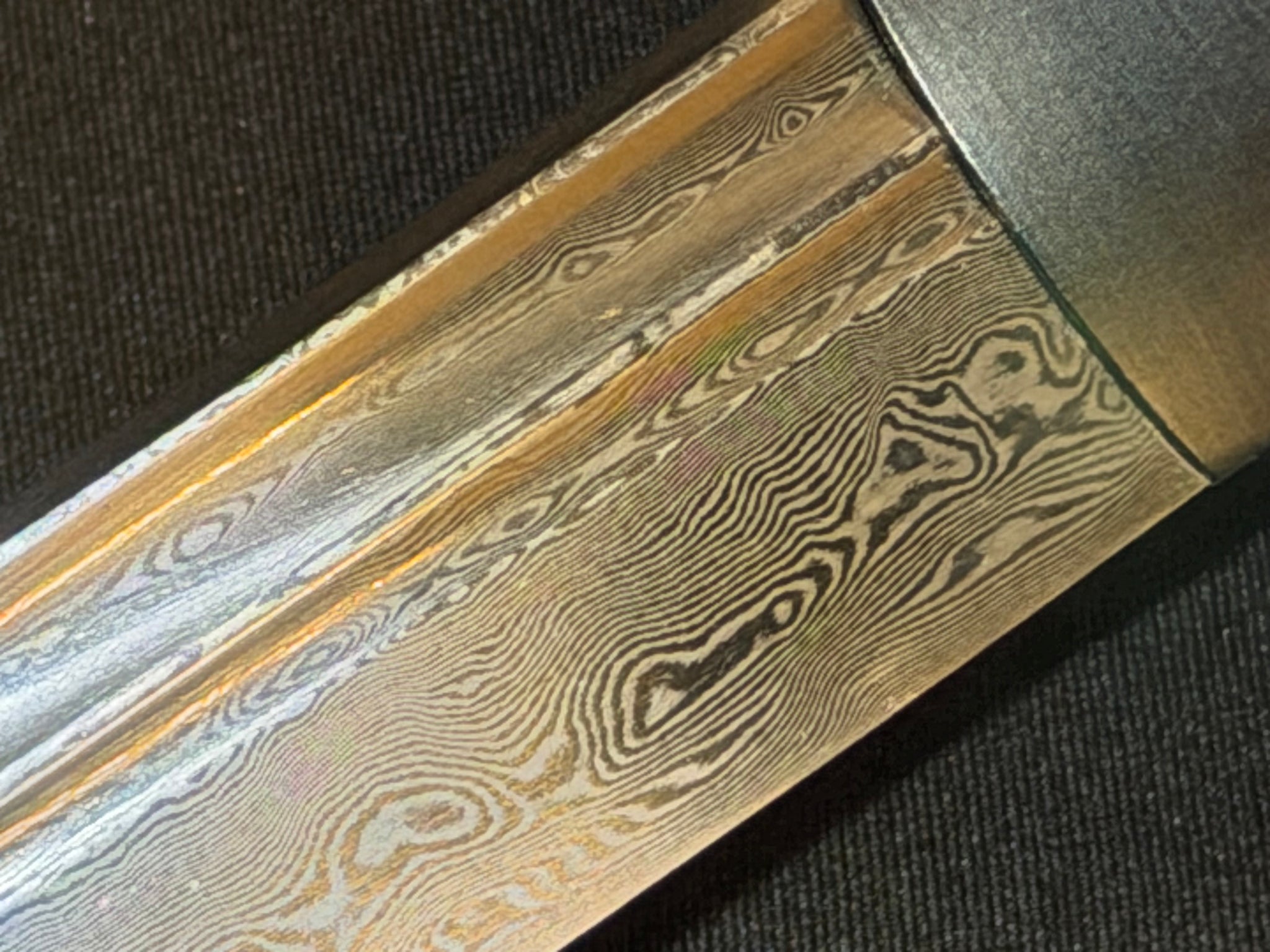 Legacy Blades Nodachi - Swallow's Reach Damascus Bo-hi