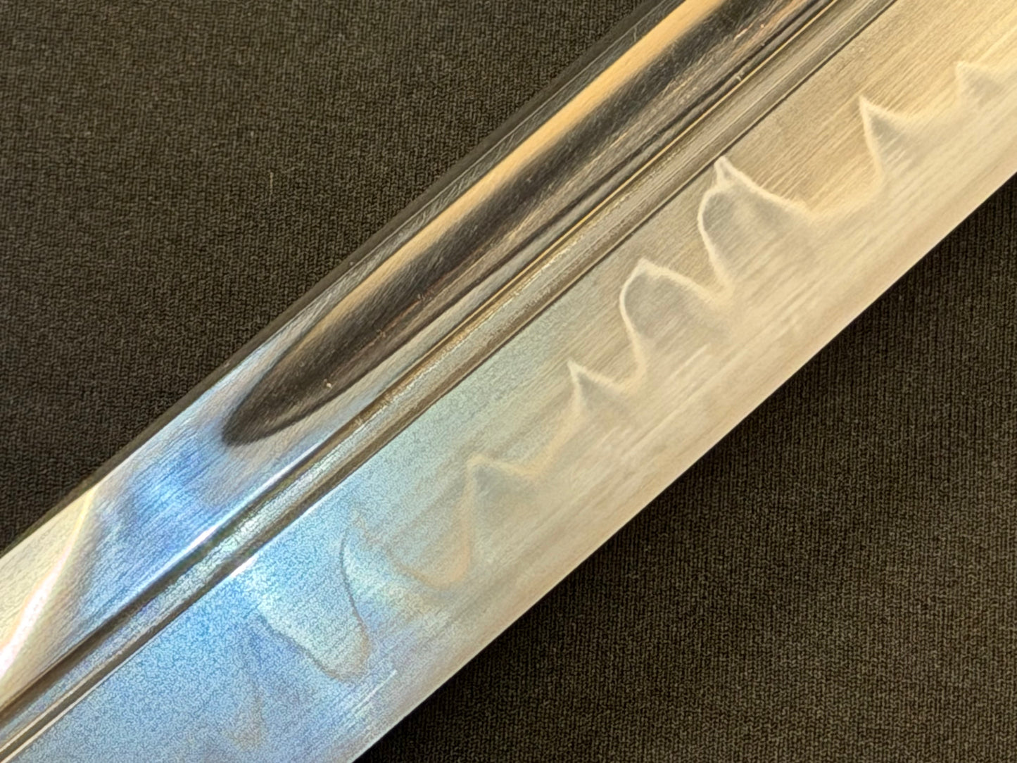 Phoenix Arms Wakizashi - Black Katabami Naginata Naoshi - T10 Clay Tempered