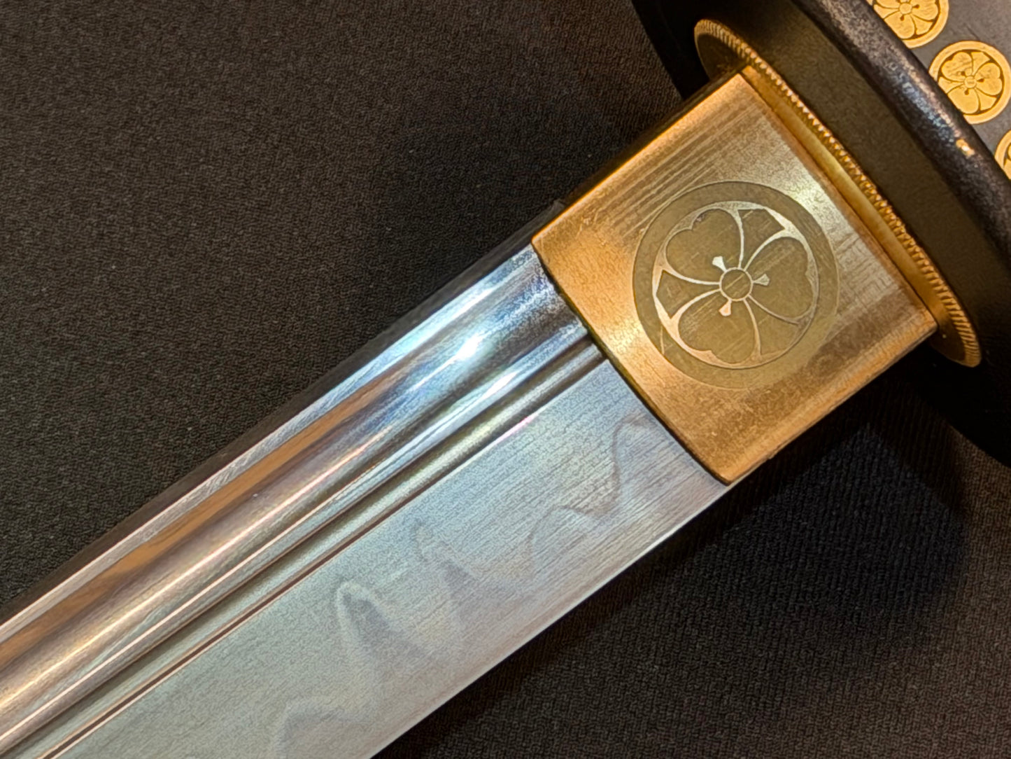Phoenix Arms Wakizashi - Black Katabami Naginata Naoshi - T10 Clay Tempered
