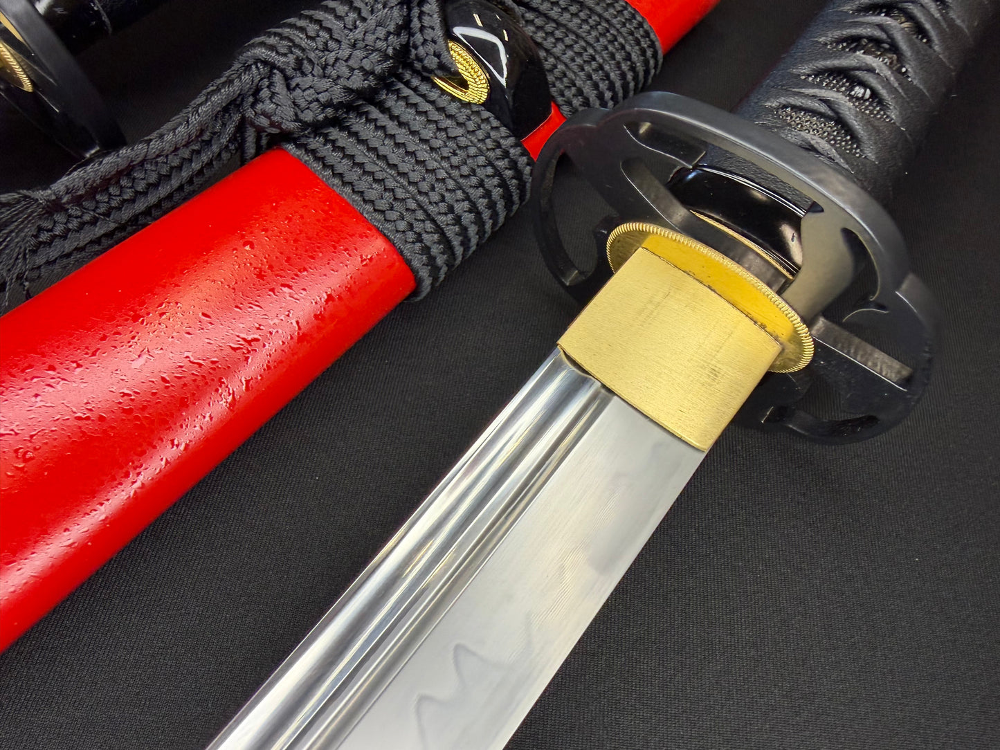 Phoenix Armory Naginata Naoshi 3 Sword Set - Martial Trinity T10 Katana, Wakizashi, Tanto