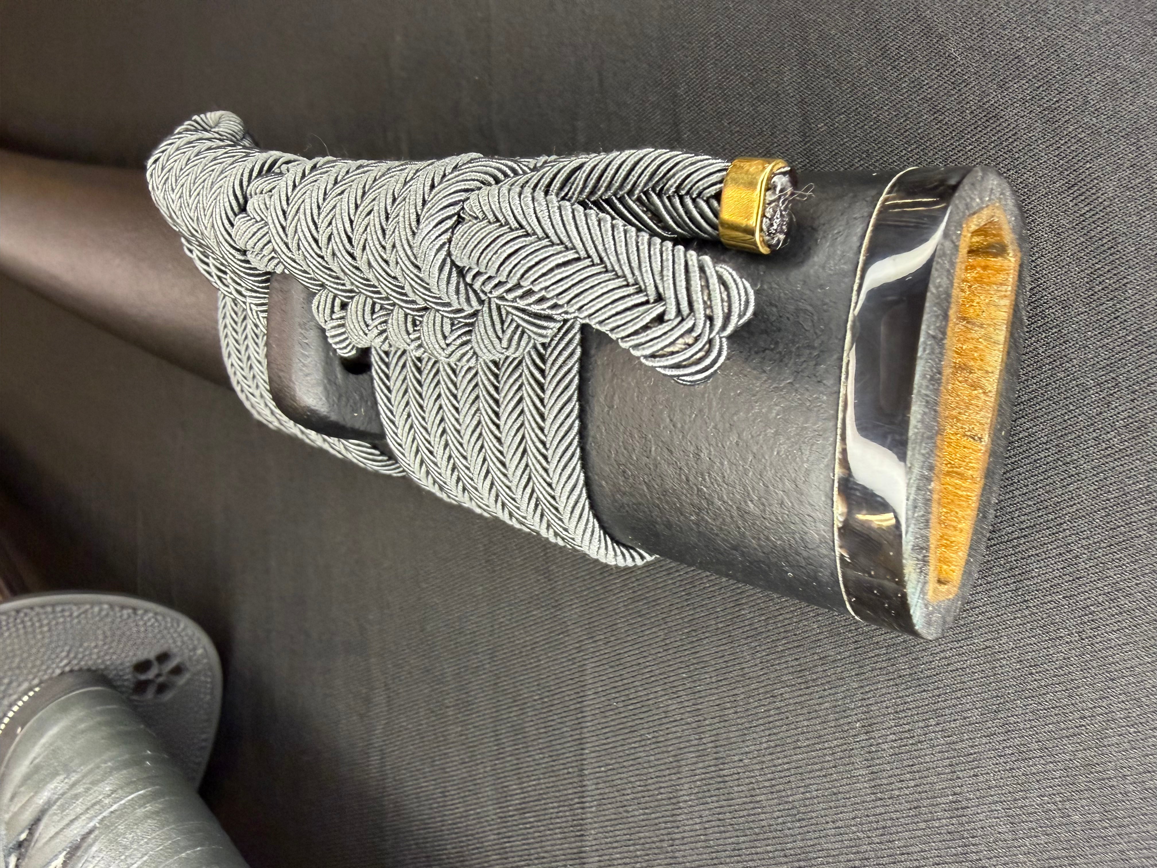 Thaitsuki Shoshin Hana Katana, 1095 Clay tempered