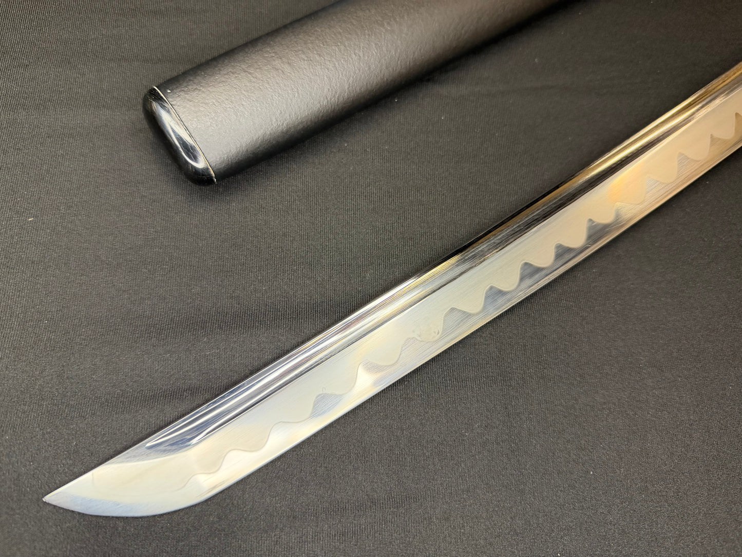 Thaitsuki Shoshin Hana Katana, 1095 Clay tempered
