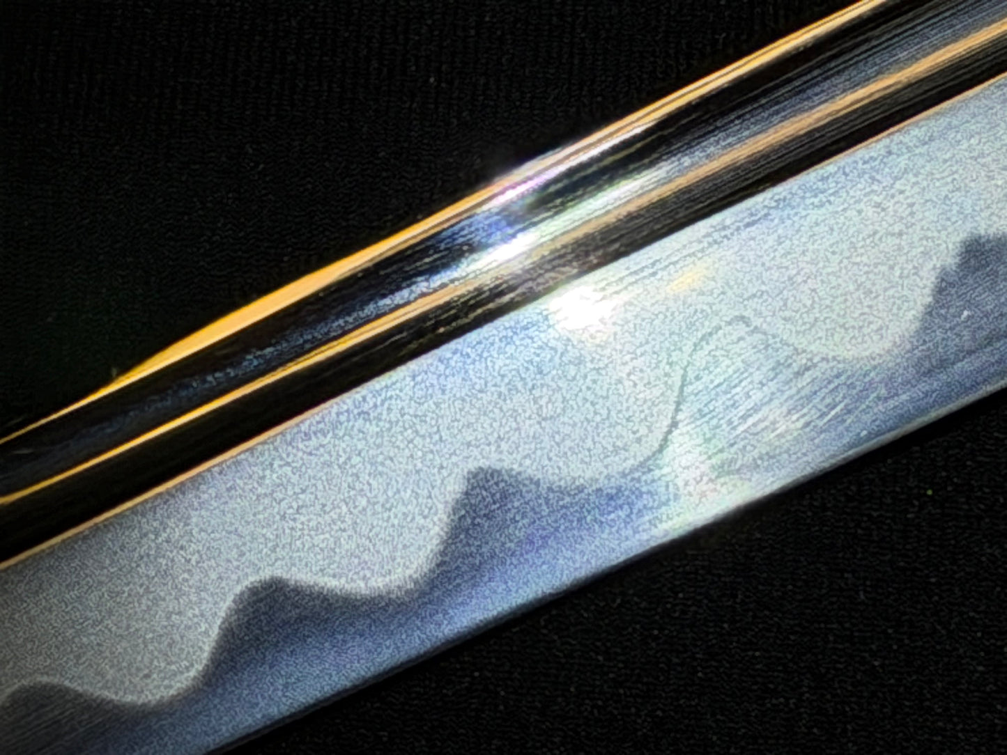 Thaitsuki Shoshin Hana Katana, 1095 Clay tempered