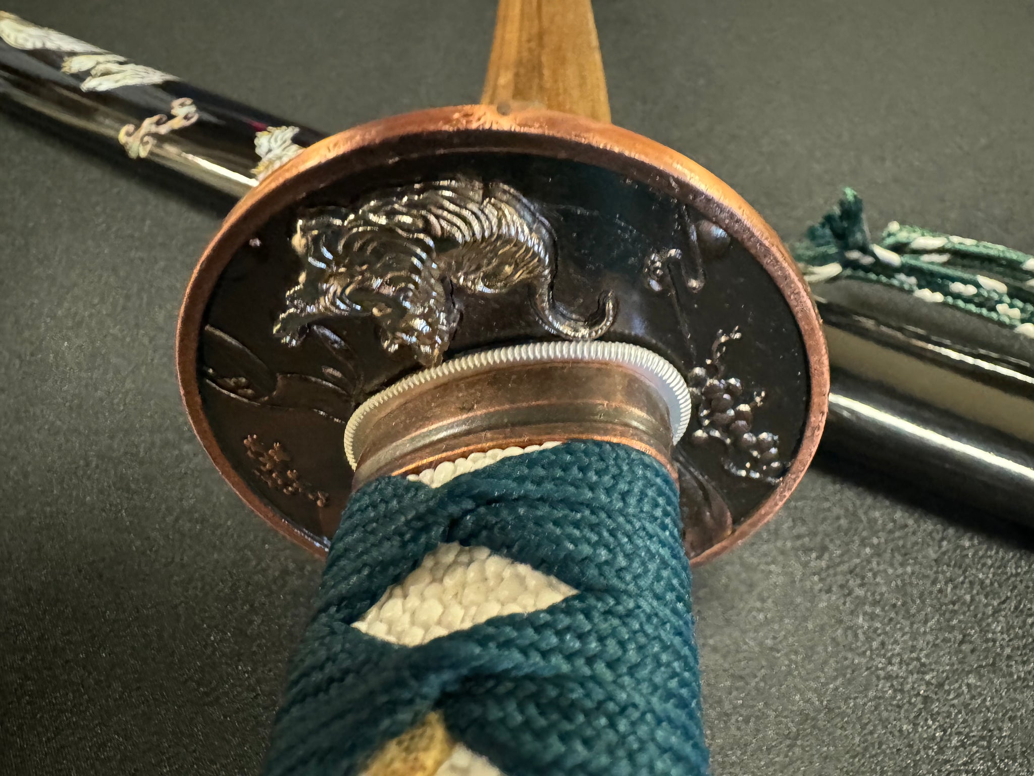 Phoenix Arms Jade Tiger Sakurado Wooden Katana Takemitsu