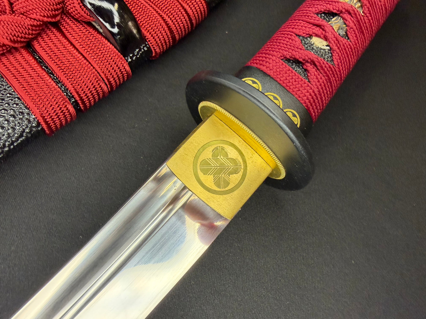 Phoenix Armory Tanto - Crimson Hawk Kanmuri Otoshi Zukuri T10