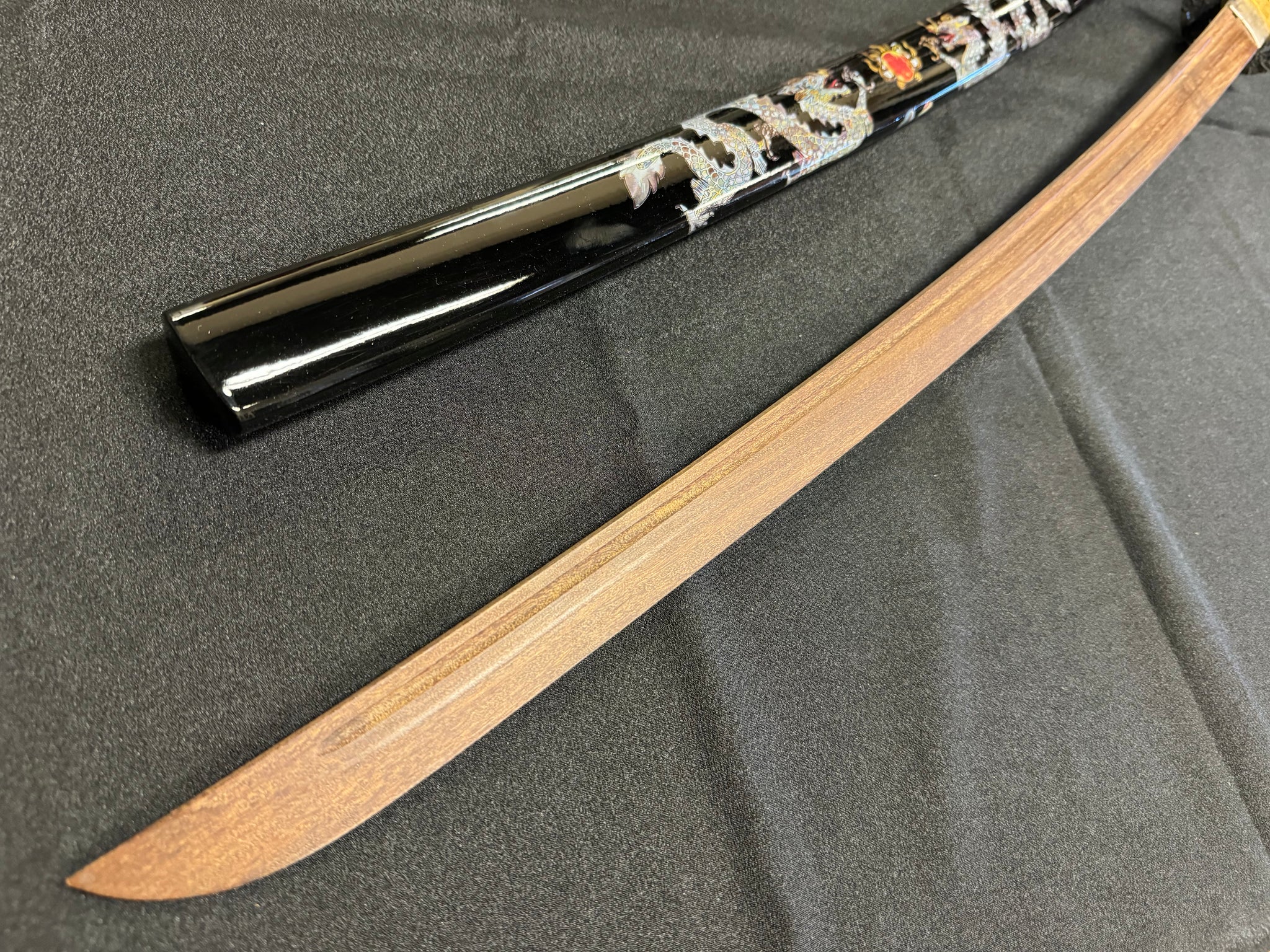 Phoenix Arms Soaring Dragon Wooden Katana Takemitsu