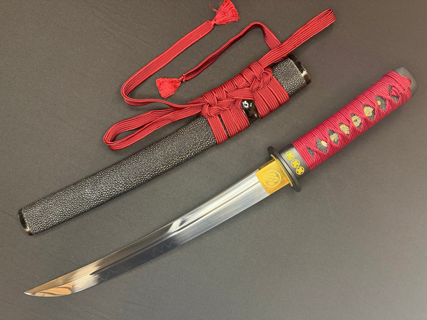 Phoenix Armory Tanto - Crimson Hawk Kanmuri Otoshi Zukuri T10