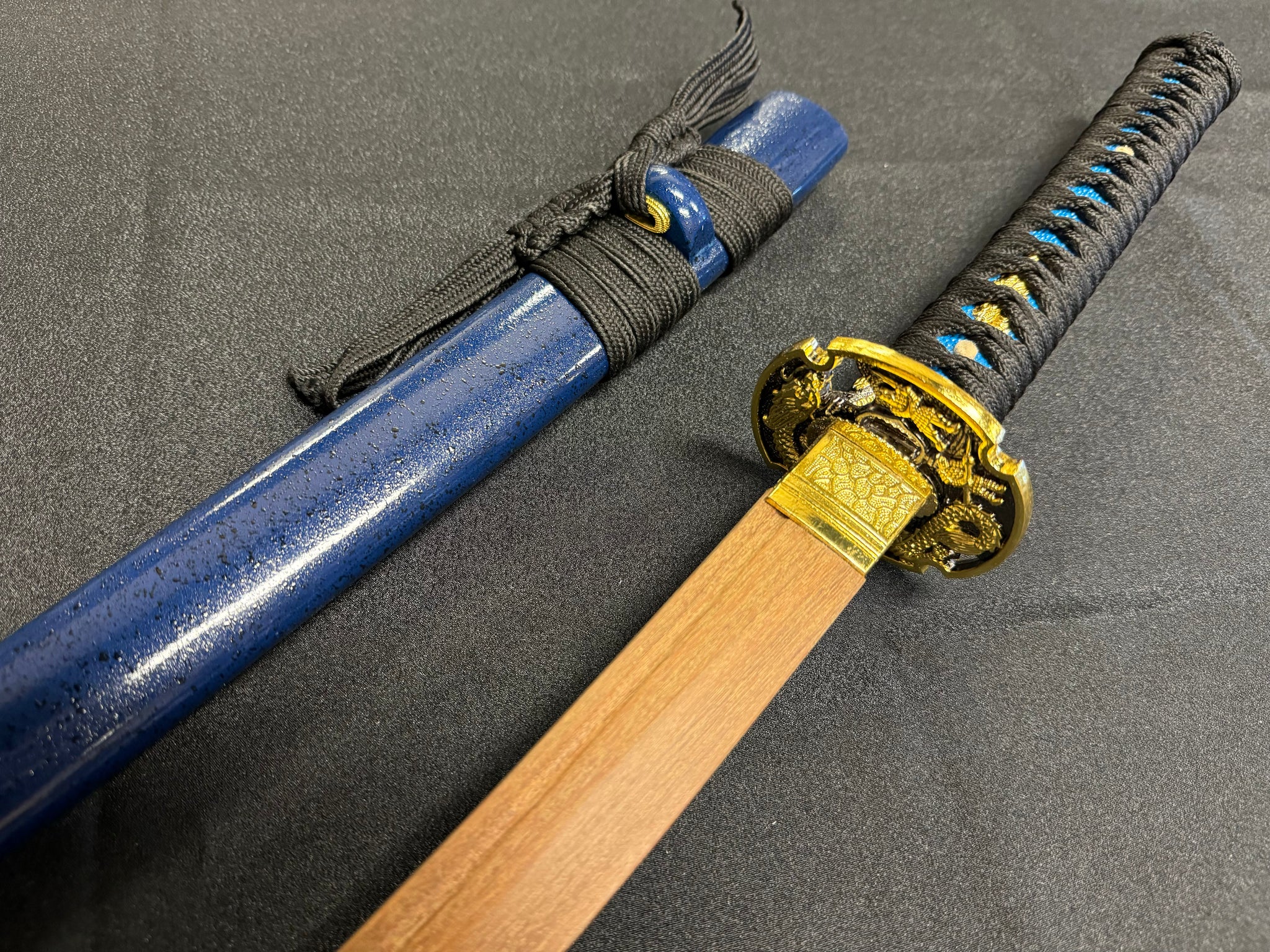 Phoenix Arms Cobalt Samurai Wooden Katana Takemitsu