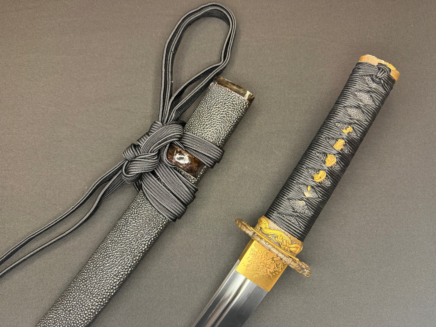 Phoenix Armory Tanto - Dark Tide Kanmuri Otoshi Zukuri T10