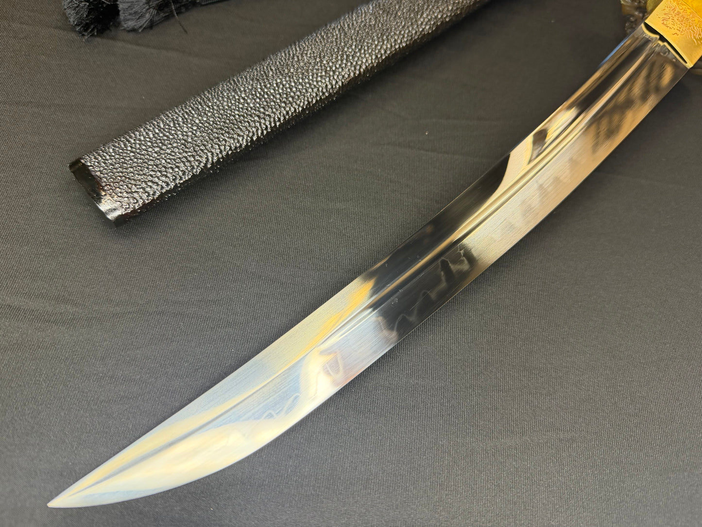 Phoenix Armory Tanto - Dark Tide Kanmuri Otoshi Zukuri T10