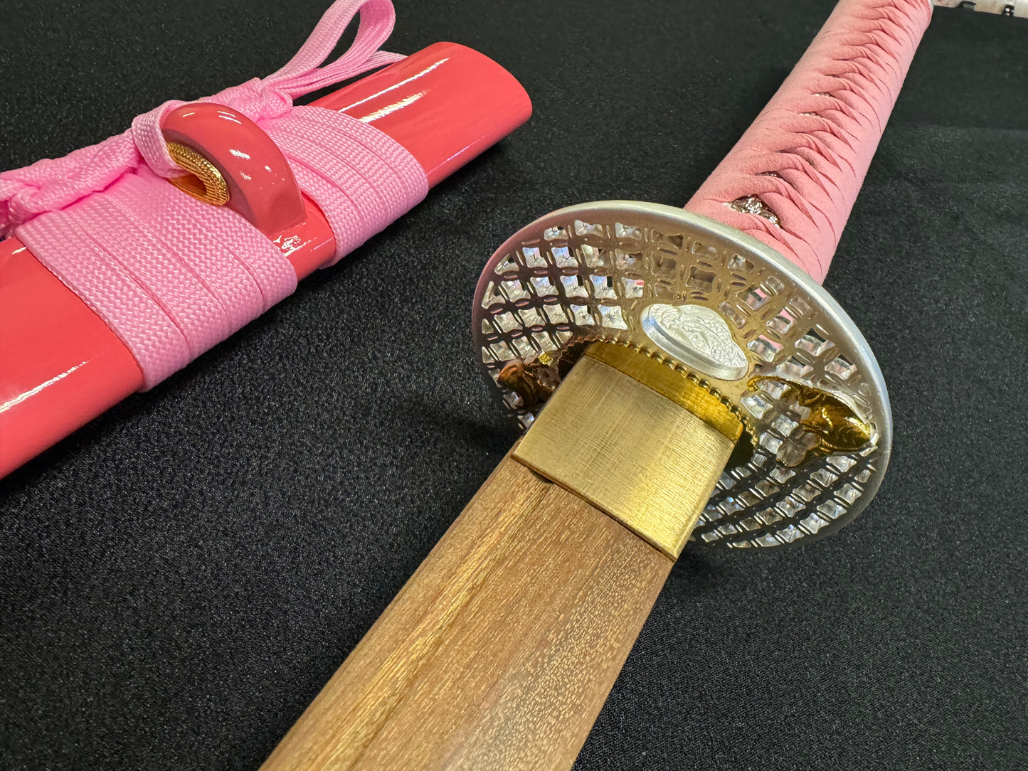 Phoenix Arms Pink Hunter Wooden Katana Takemitsu