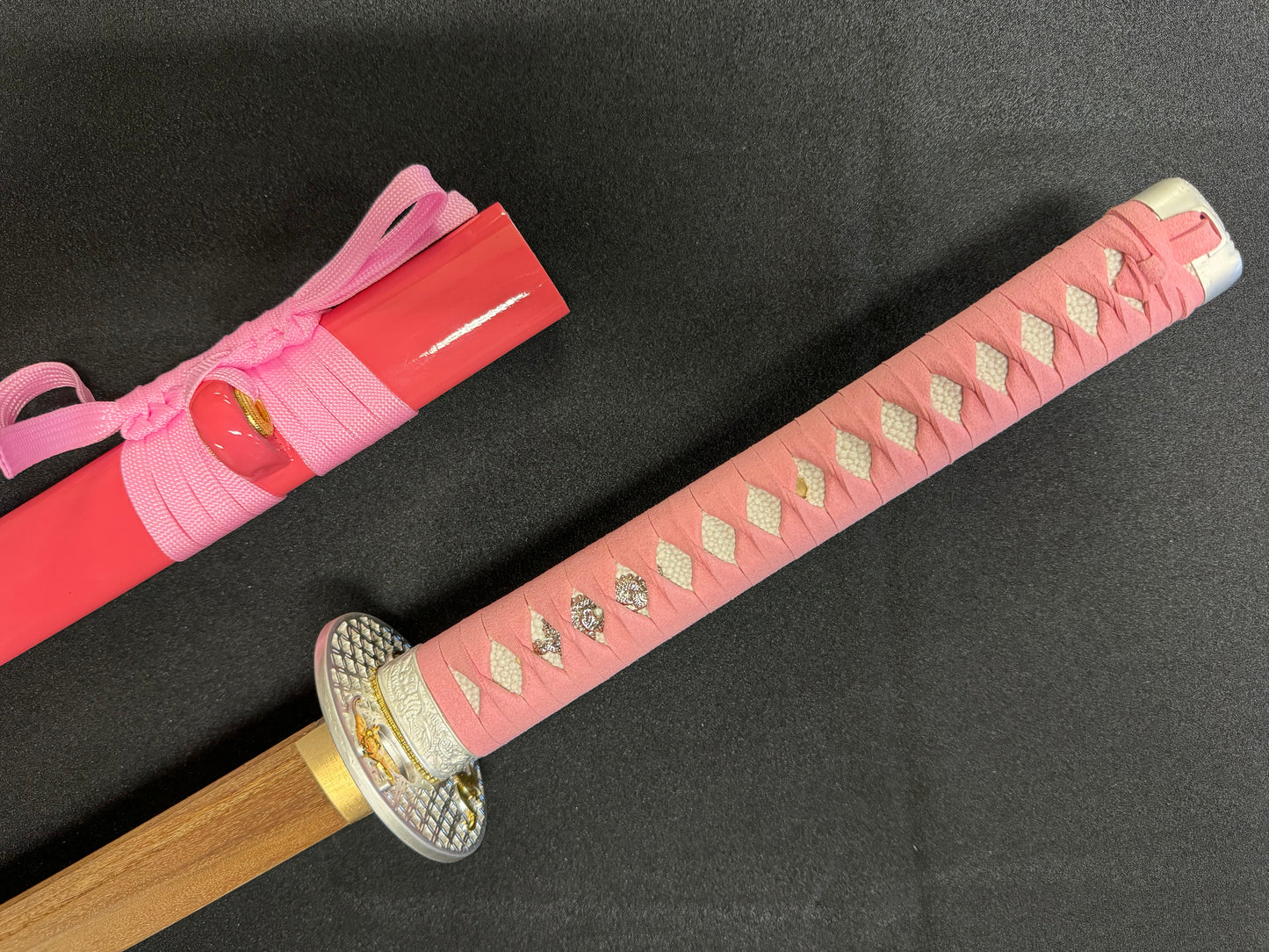 Phoenix Arms Pink Hunter Wooden Katana Takemitsu