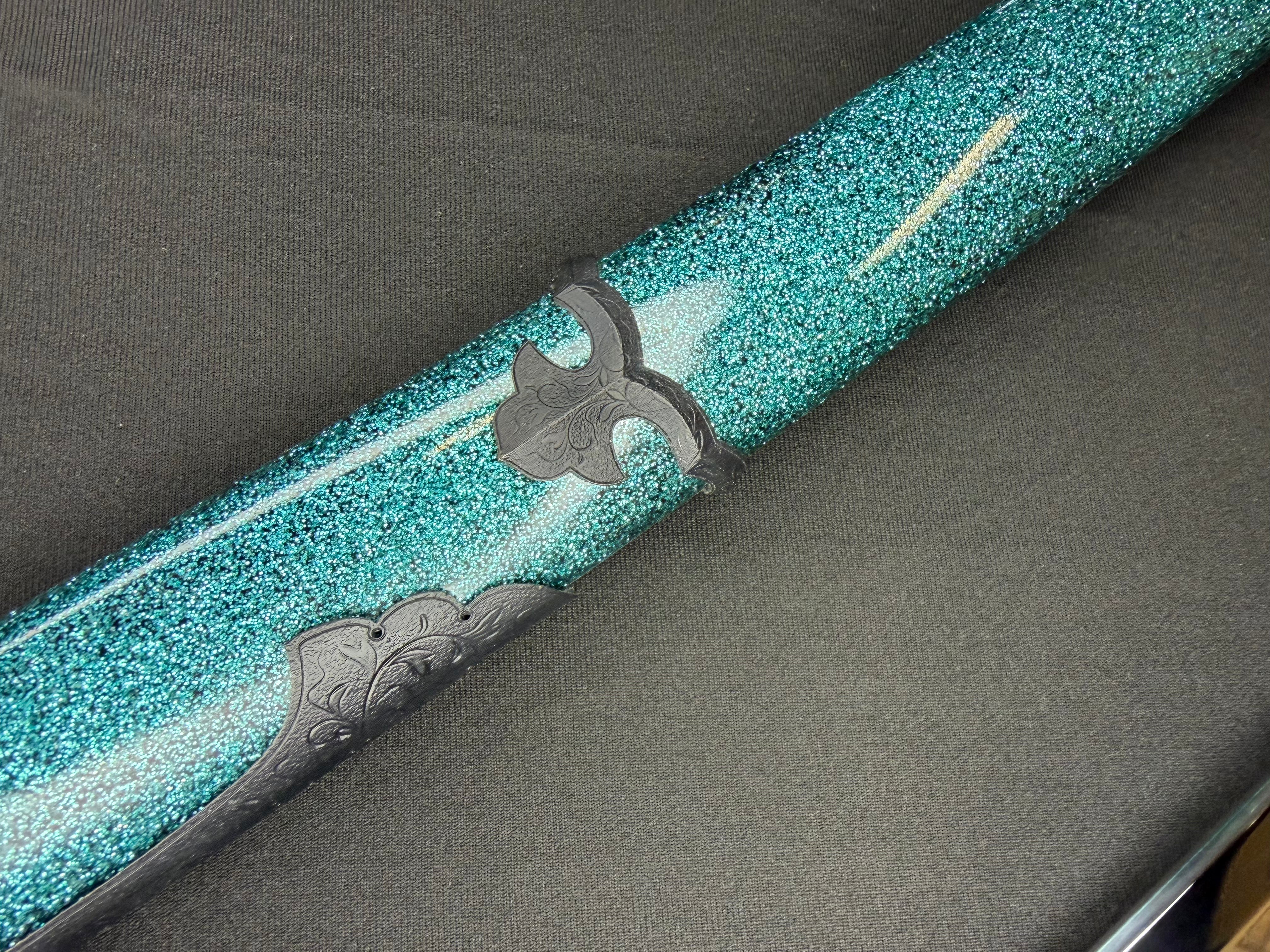 Masterwork Phoenix Armory Katana - Celestial Vanguard Handachi Folded Steel