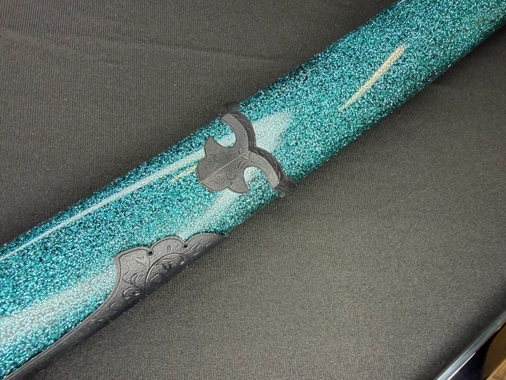 Masterwork Phoenix Armory Katana - Celestial Vanguard Handachi Folded Steel