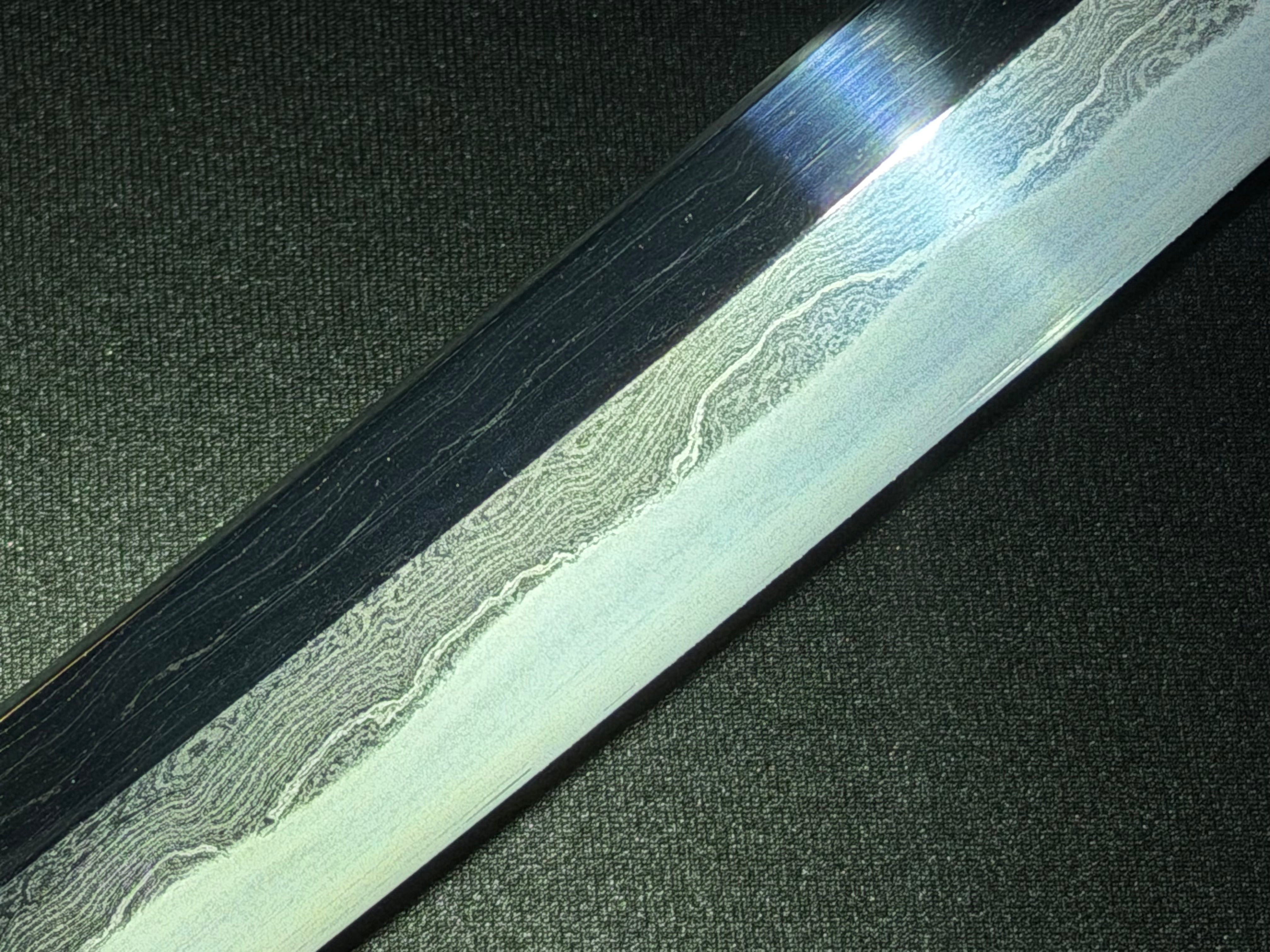 Masterwork Phoenix Armory Katana - Celestial Vanguard Handachi Folded Steel