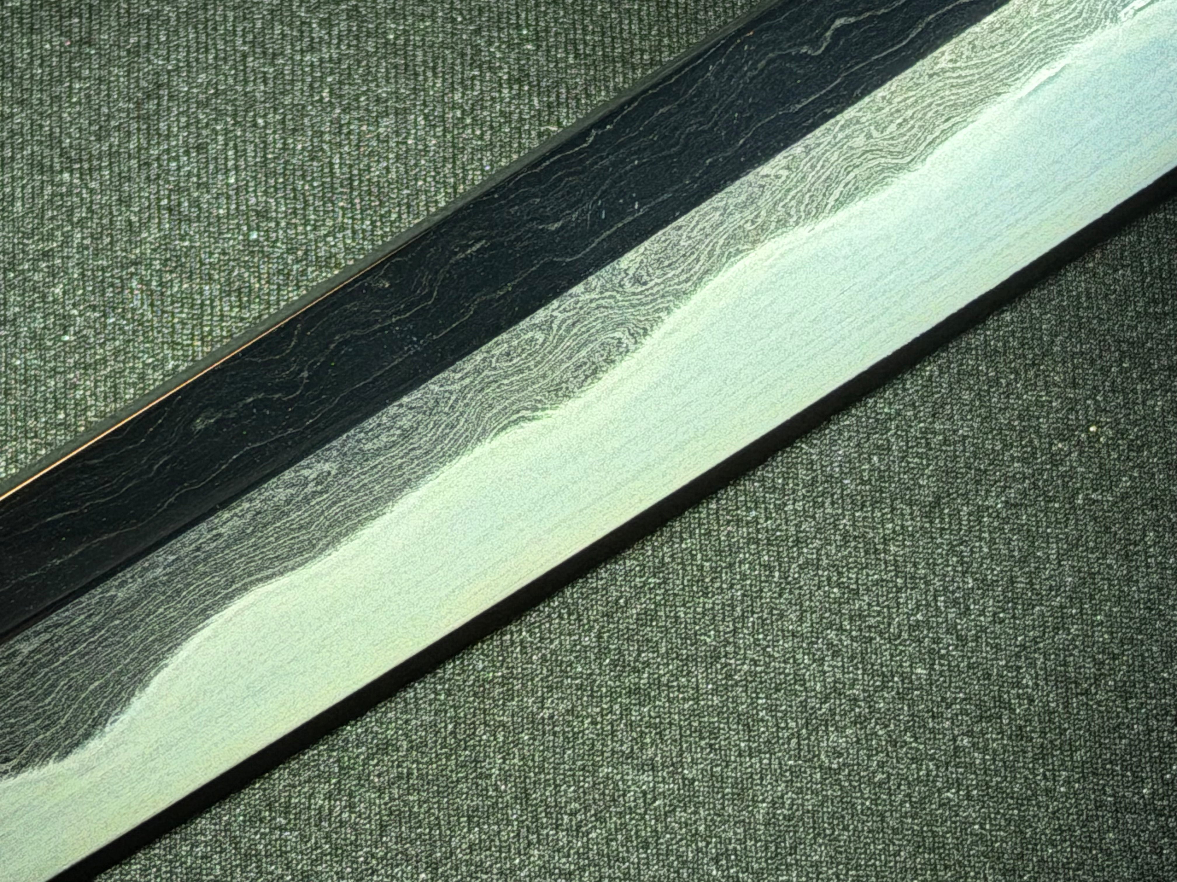 Masterwork Phoenix Armory Katana - Celestial Vanguard Handachi Folded Steel