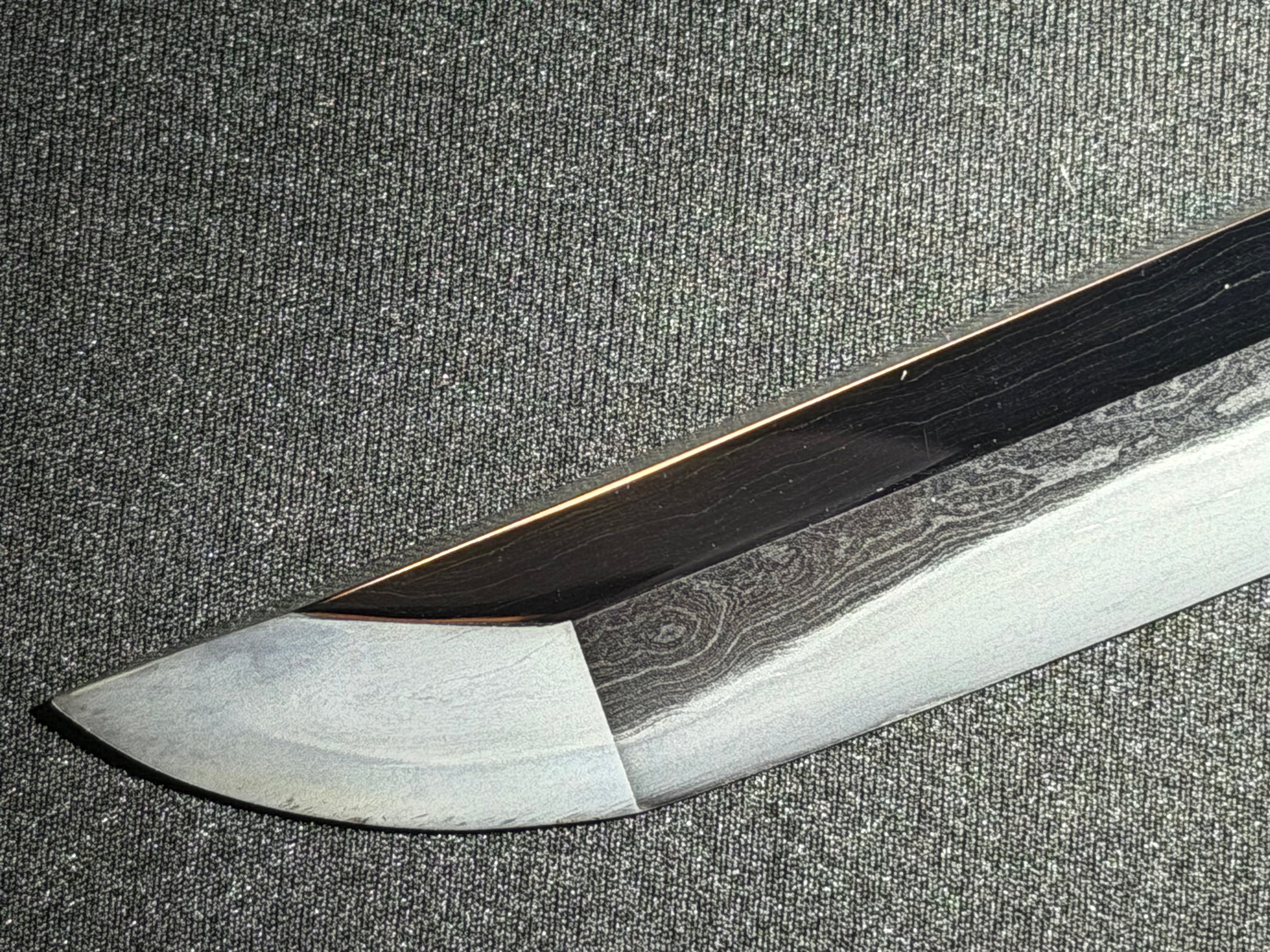 Masterwork Phoenix Armory Katana - Celestial Vanguard Handachi Folded Steel