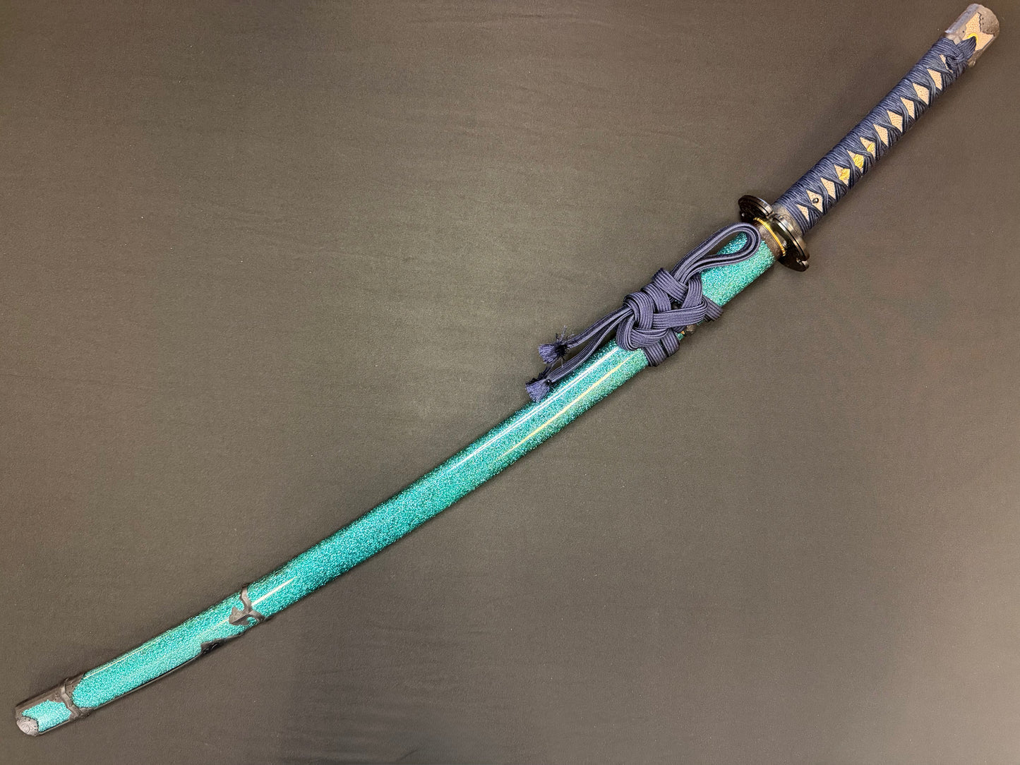 Masterwork Phoenix Armory Katana - Celestial Vanguard Handachi Folded Steel