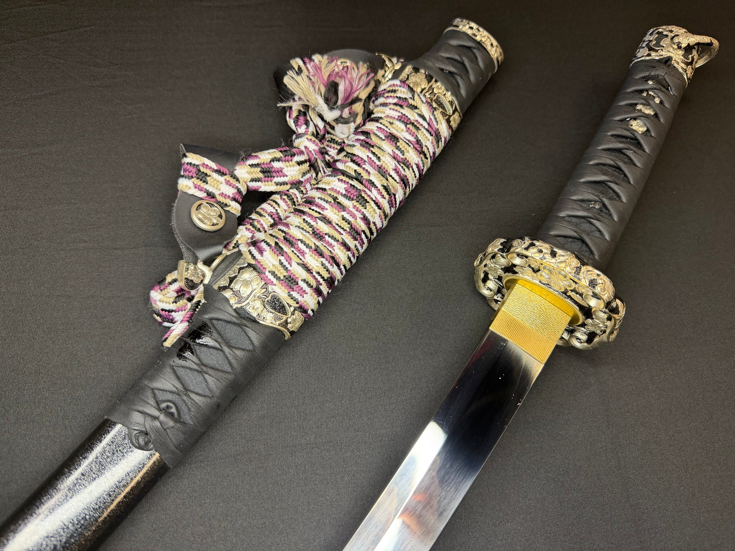 Cloudhammer Kodachi - Onyx Cherry S5e in Tachi Koshirae