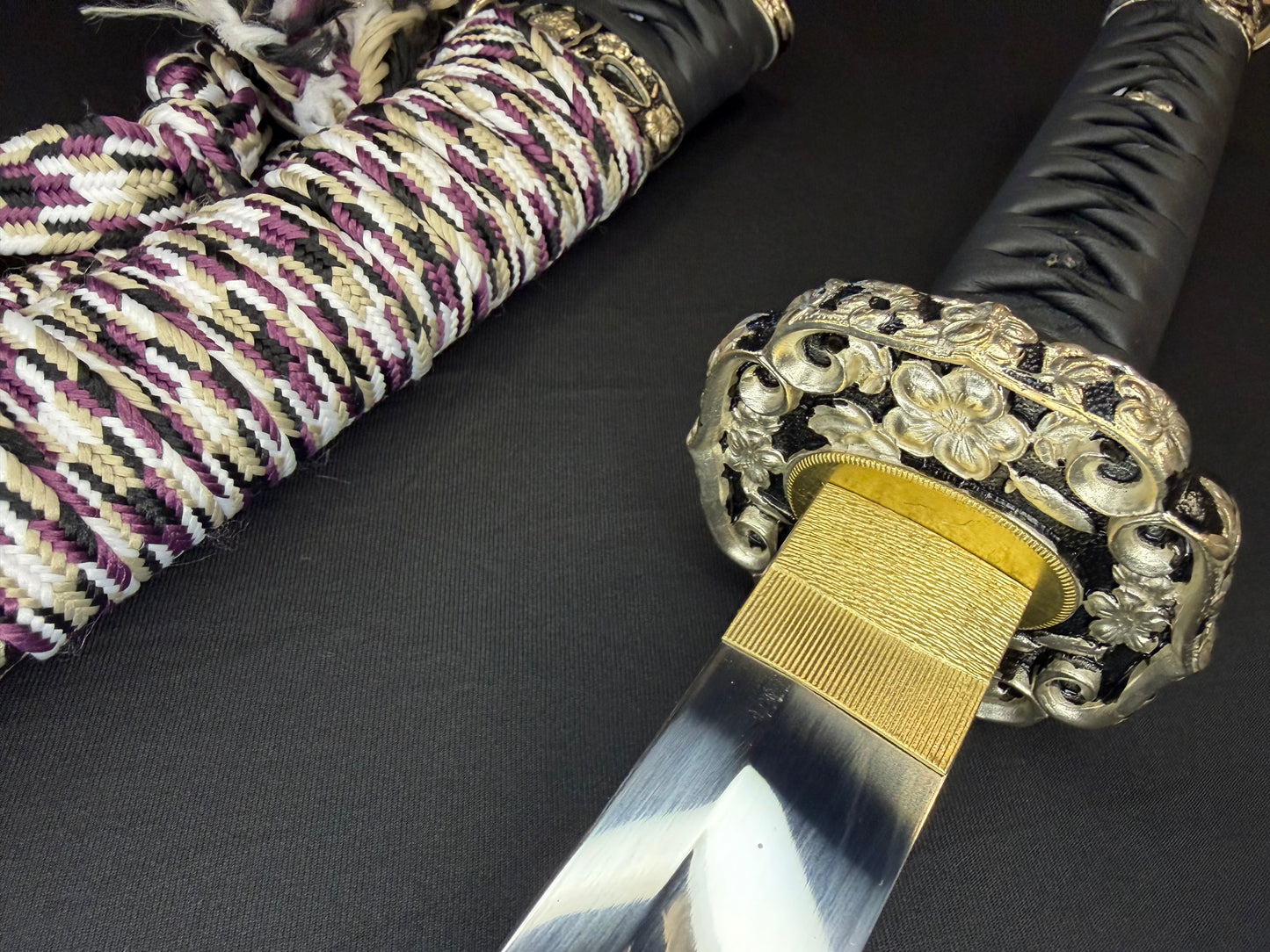 Cloudhammer Kodachi - Onyx Cherry S5e in Tachi Koshirae