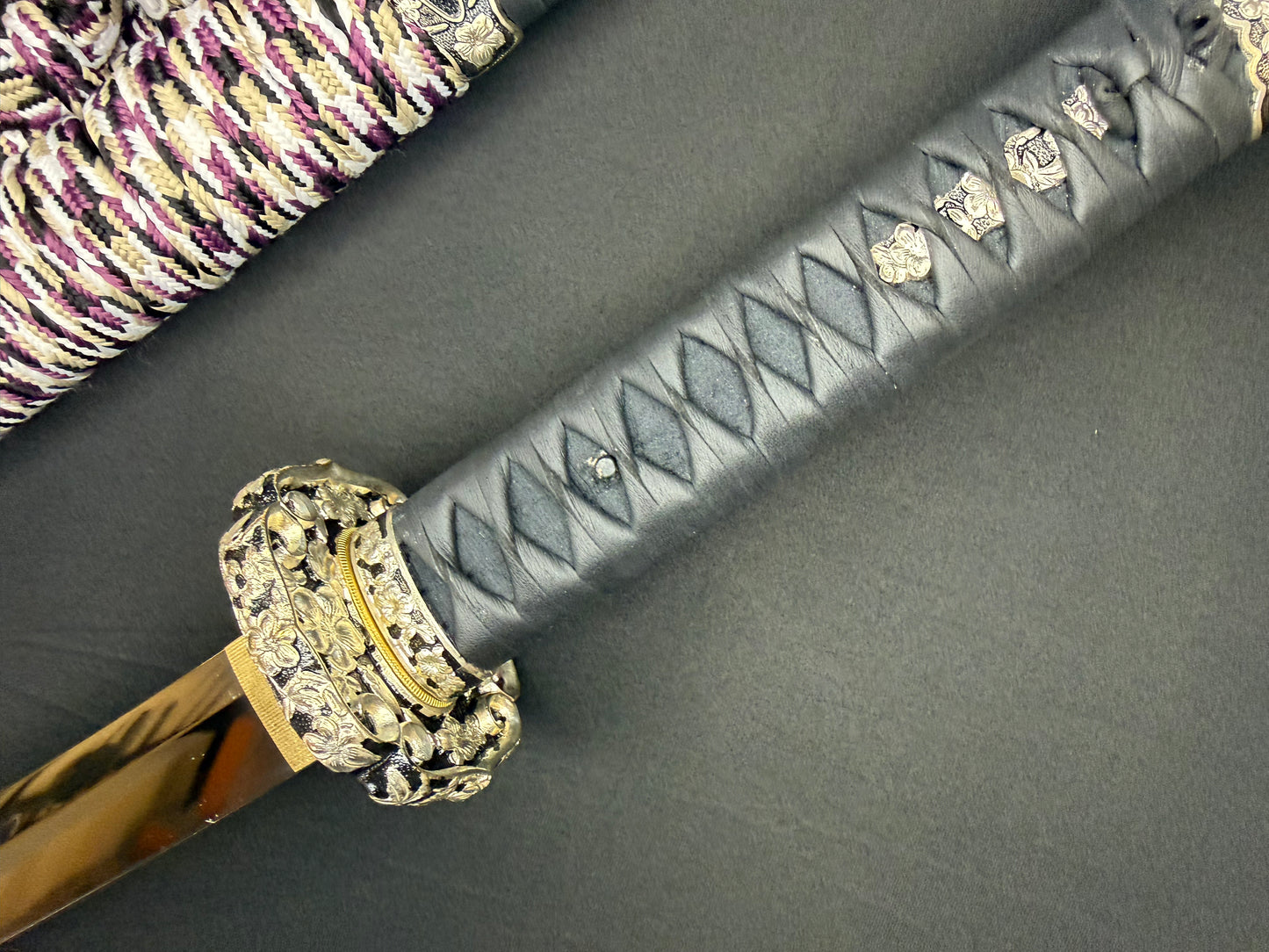 Cloudhammer Kodachi - Onyx Cherry S5e in Tachi Koshirae