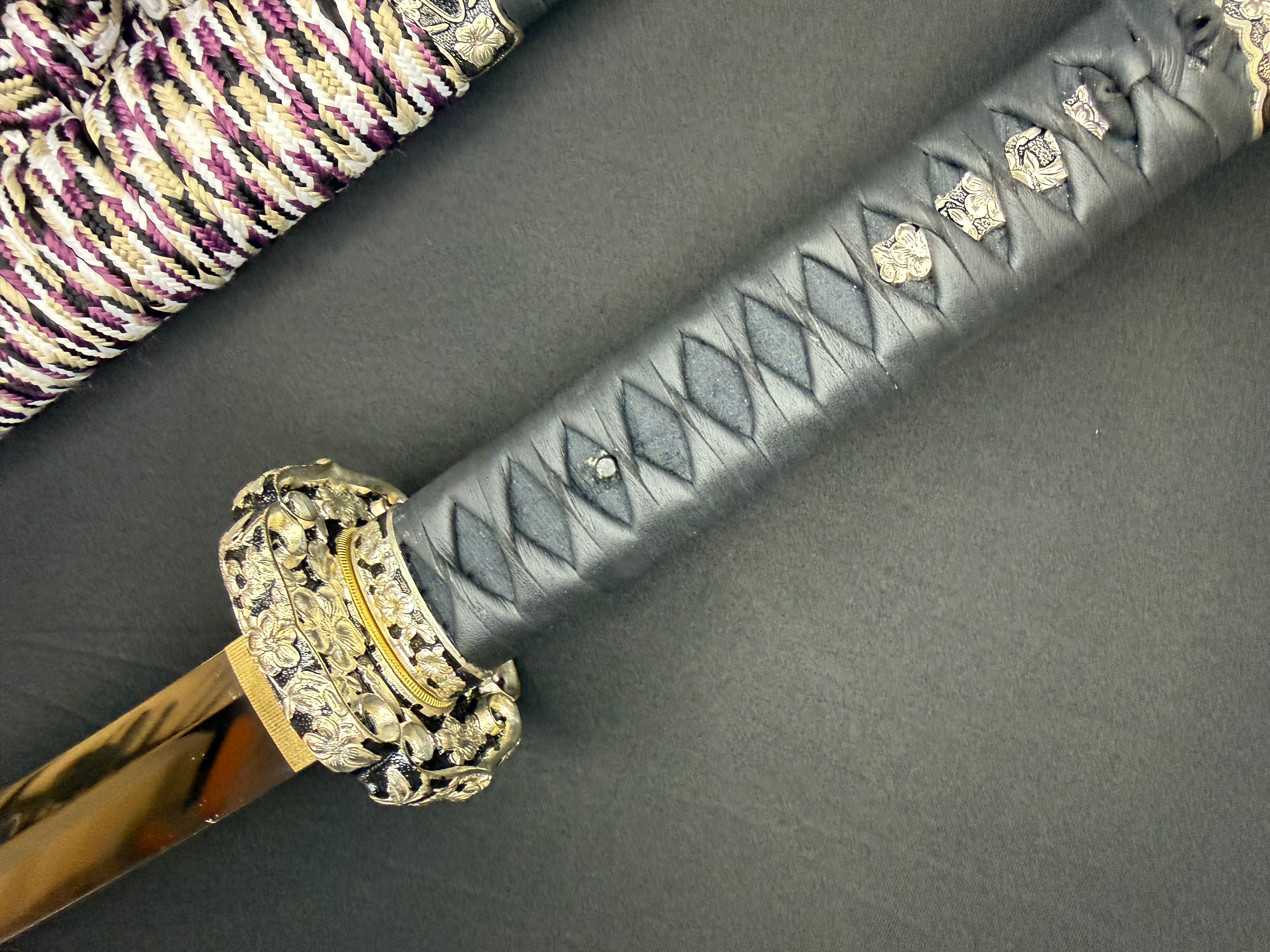 Cloudhammer Kodachi - Cobalt Cherry S5e in Tachi Koshirae