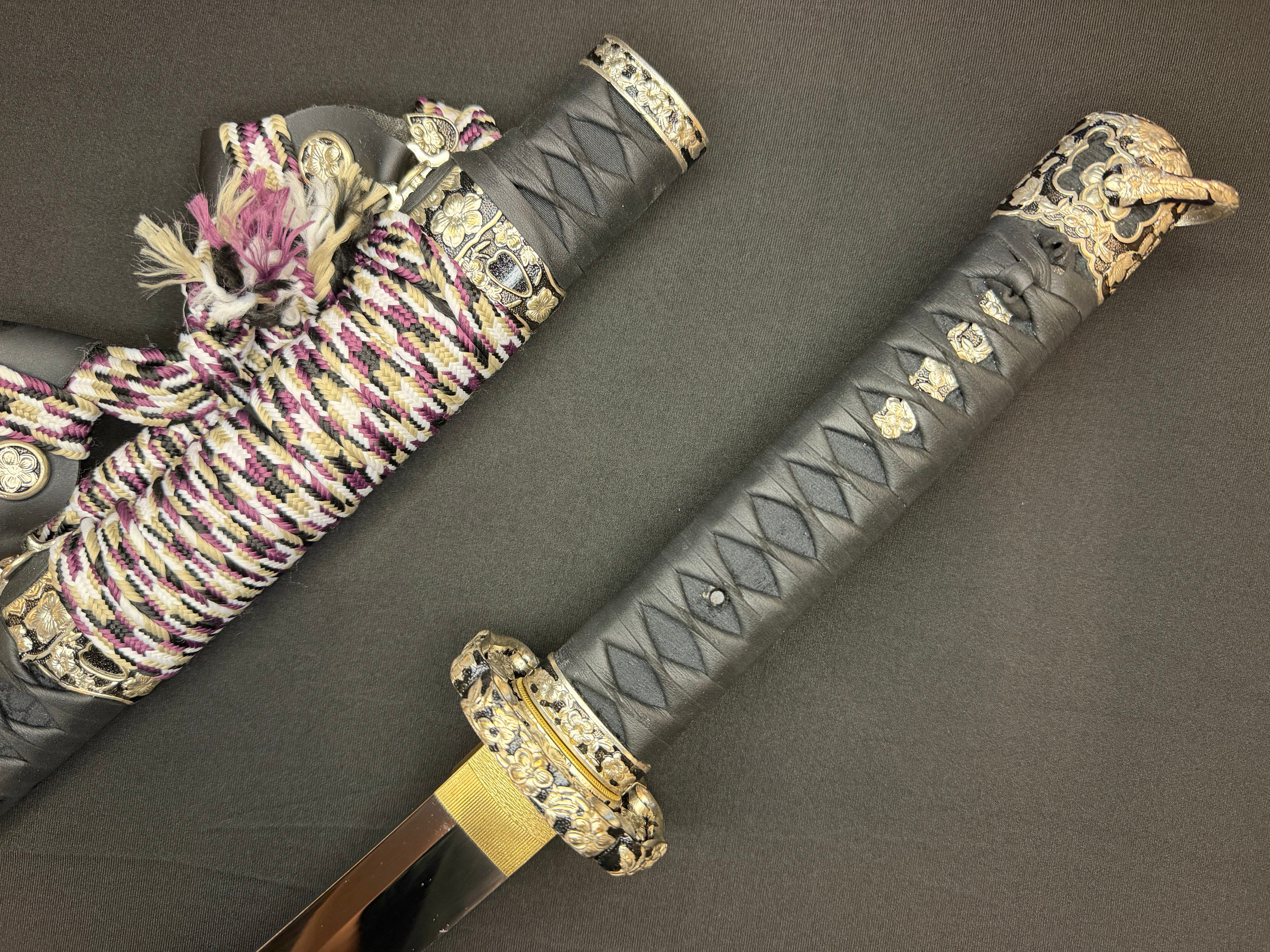Cloudhammer Kodachi - Cobalt Cherry S5e in Tachi Koshirae