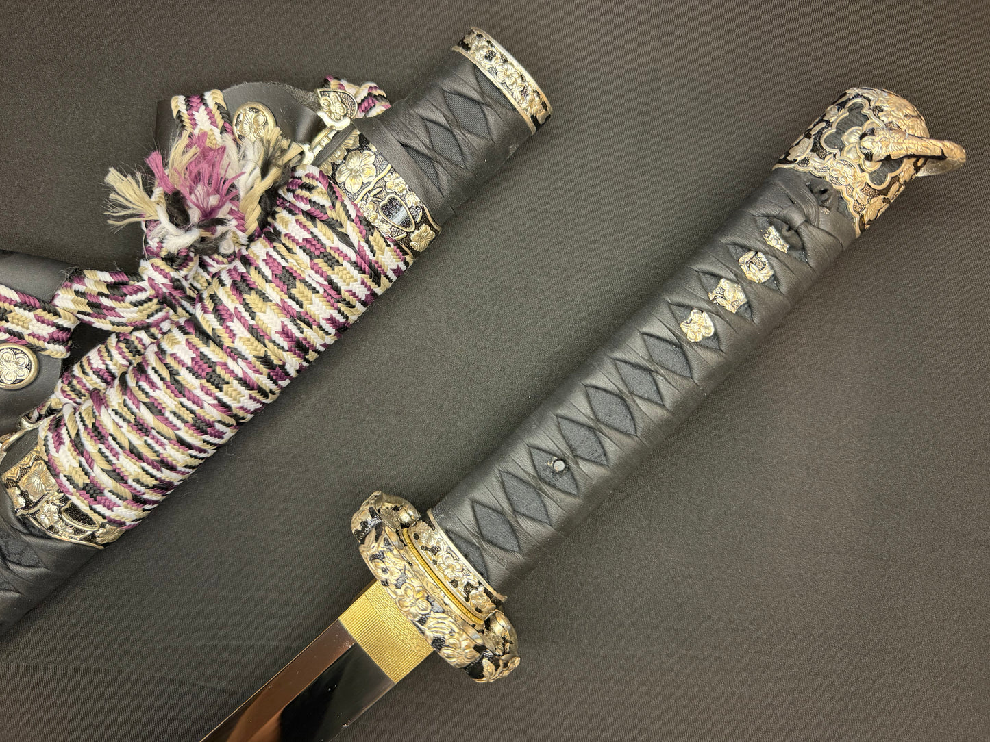 Cloudhammer Kodachi - Onyx Cherry S5e in Tachi Koshirae