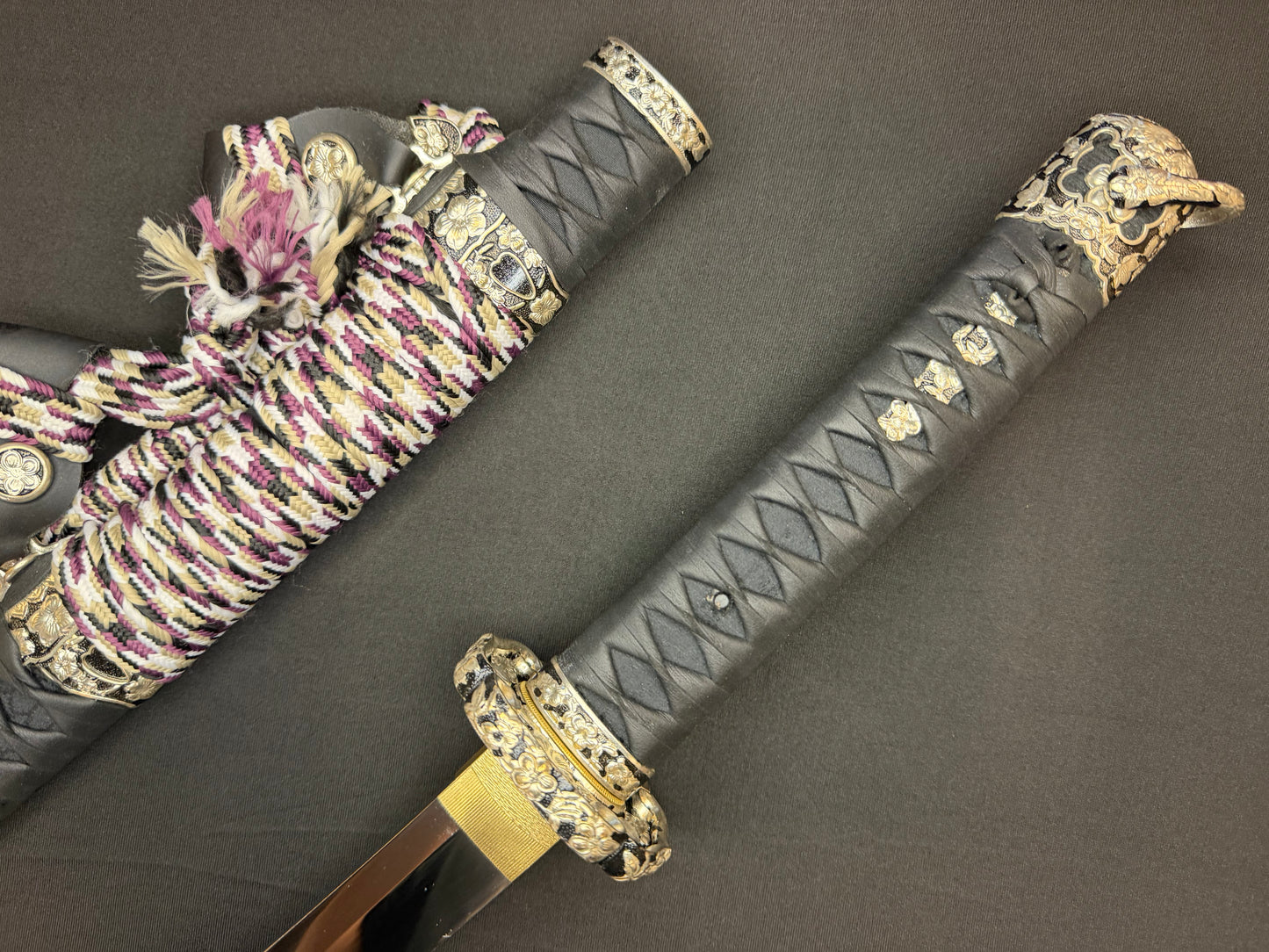 Cloudhammer Kodachi - Onyx Cherry S5e in Tachi Koshirae