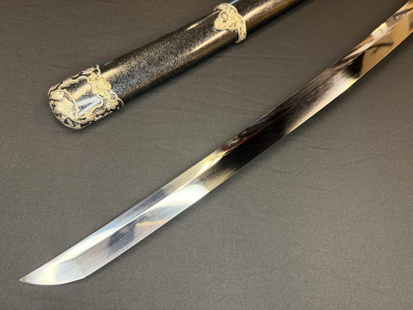 Cloudhammer Kodachi - Onyx Cherry S5e in Tachi Koshirae