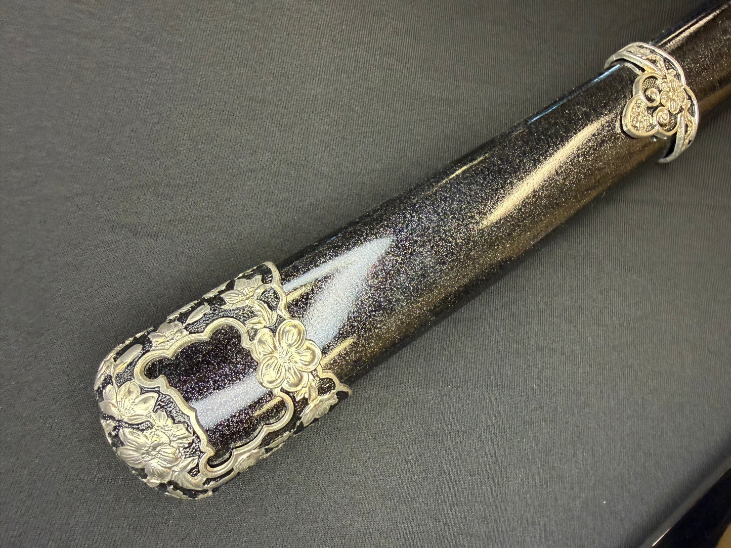 Cloudhammer Kodachi - Onyx Cherry S5e in Tachi Koshirae