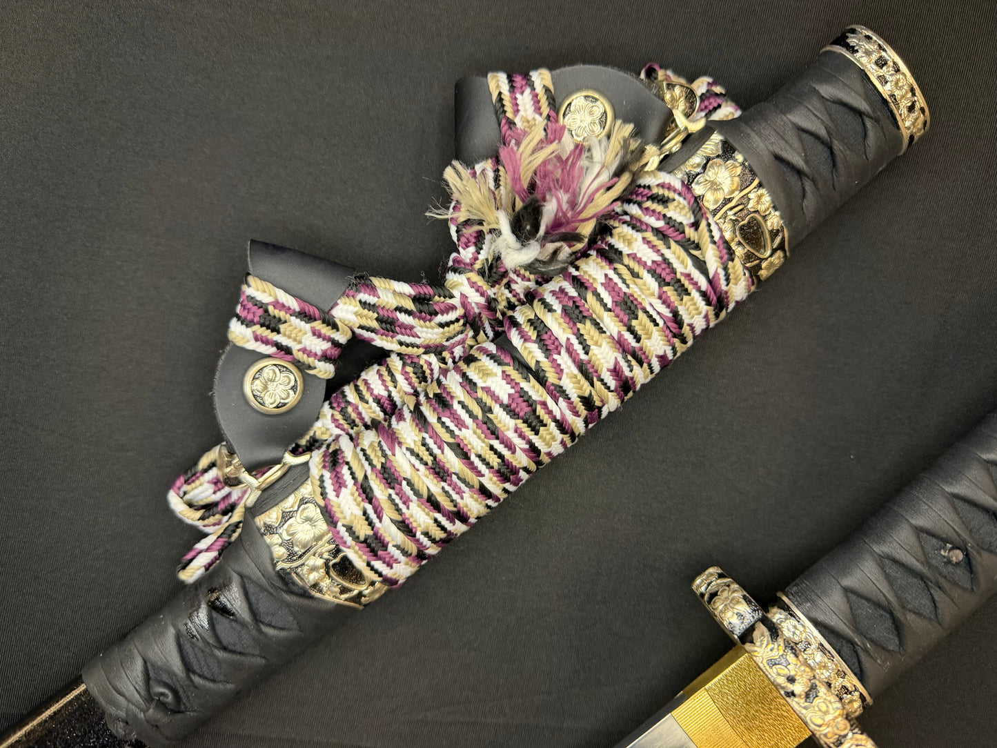 Cloudhammer Kodachi - Onyx Cherry S5e in Tachi Koshirae