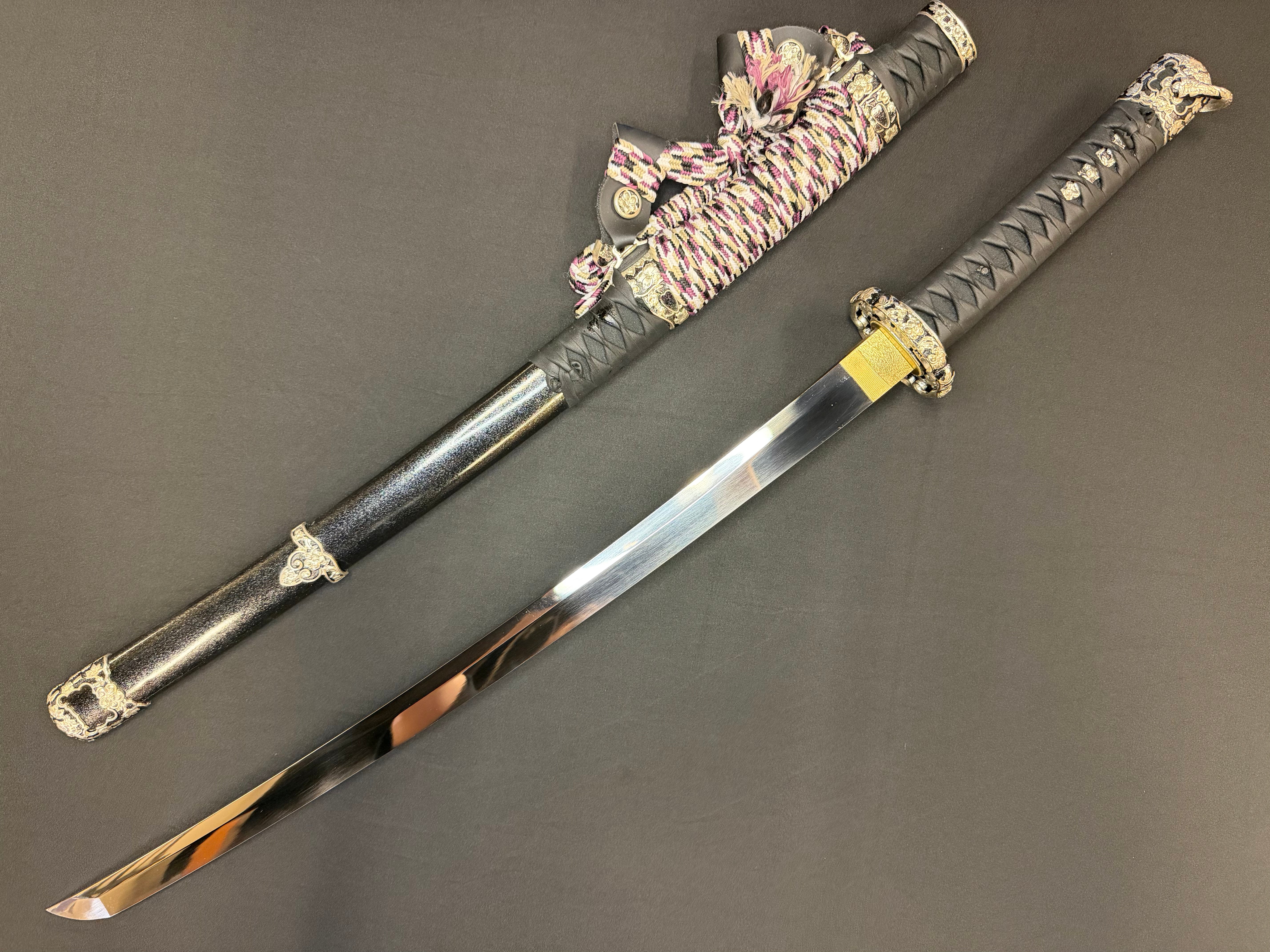 Cloudhammer Kodachi - Cobalt Cherry S5e in Tachi Koshirae