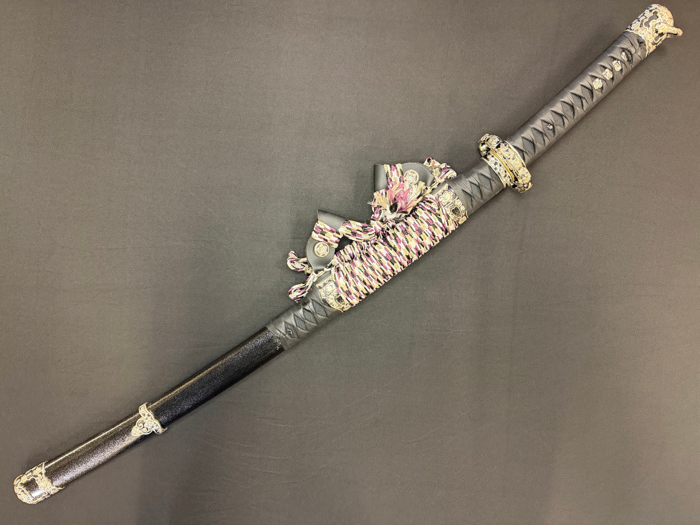Cloudhammer Kodachi - Onyx Cherry S5e in Tachi Koshirae