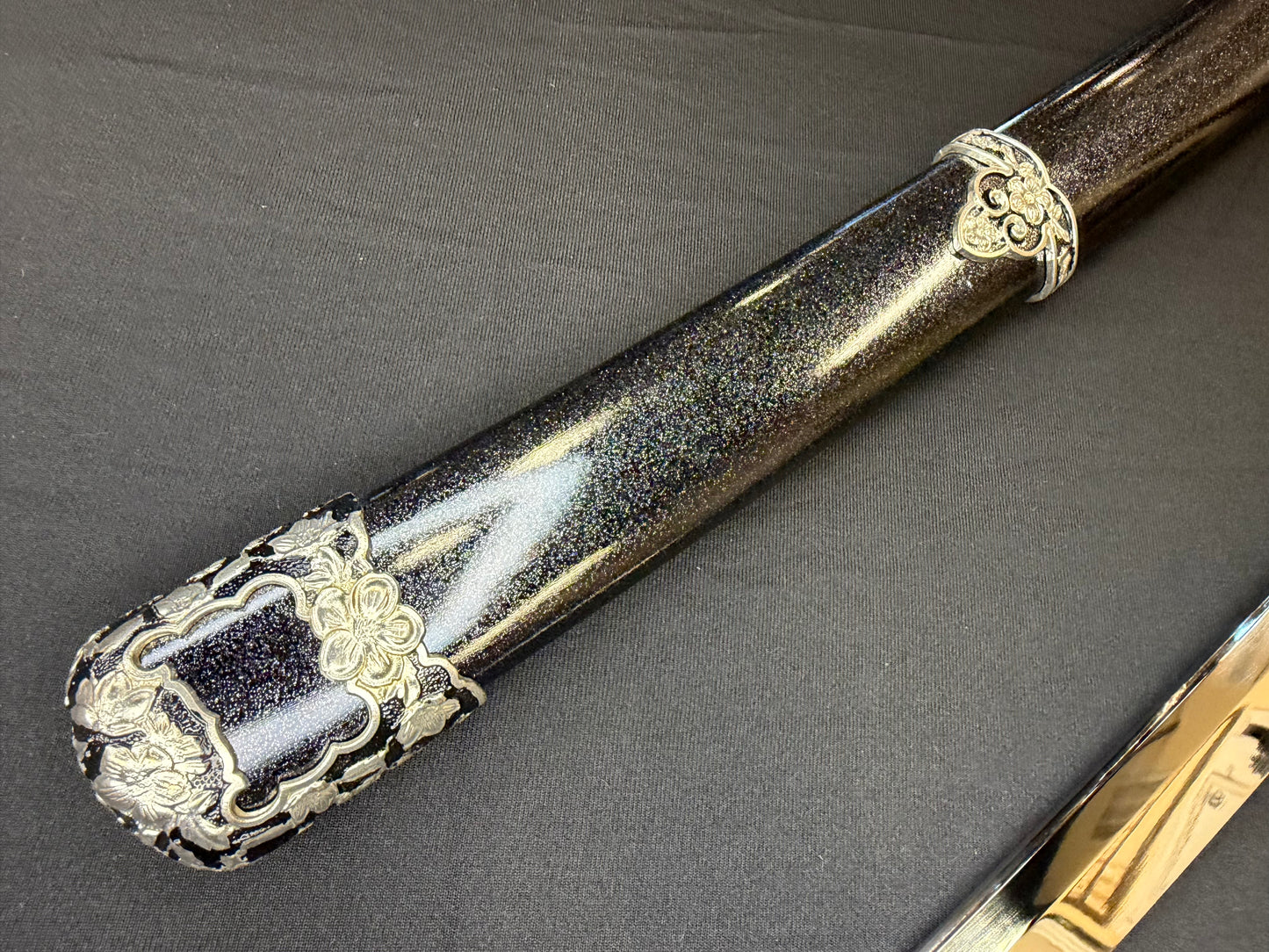 Cloudhammer Kodachi - Crimson Cherry S5e in Tachi Koshirae