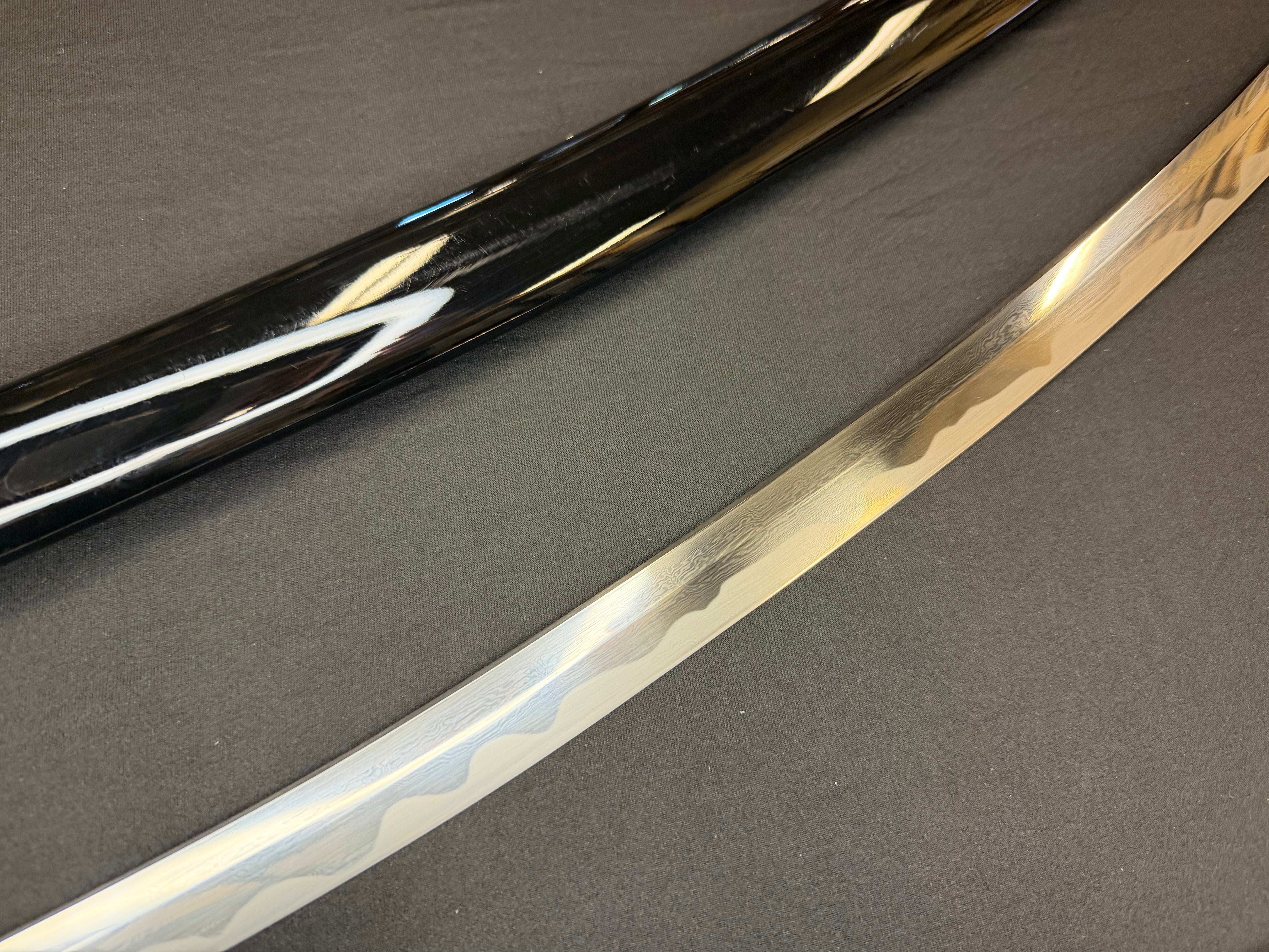 Legacy Blades Nodachi - Jade Crescent Folded Steel