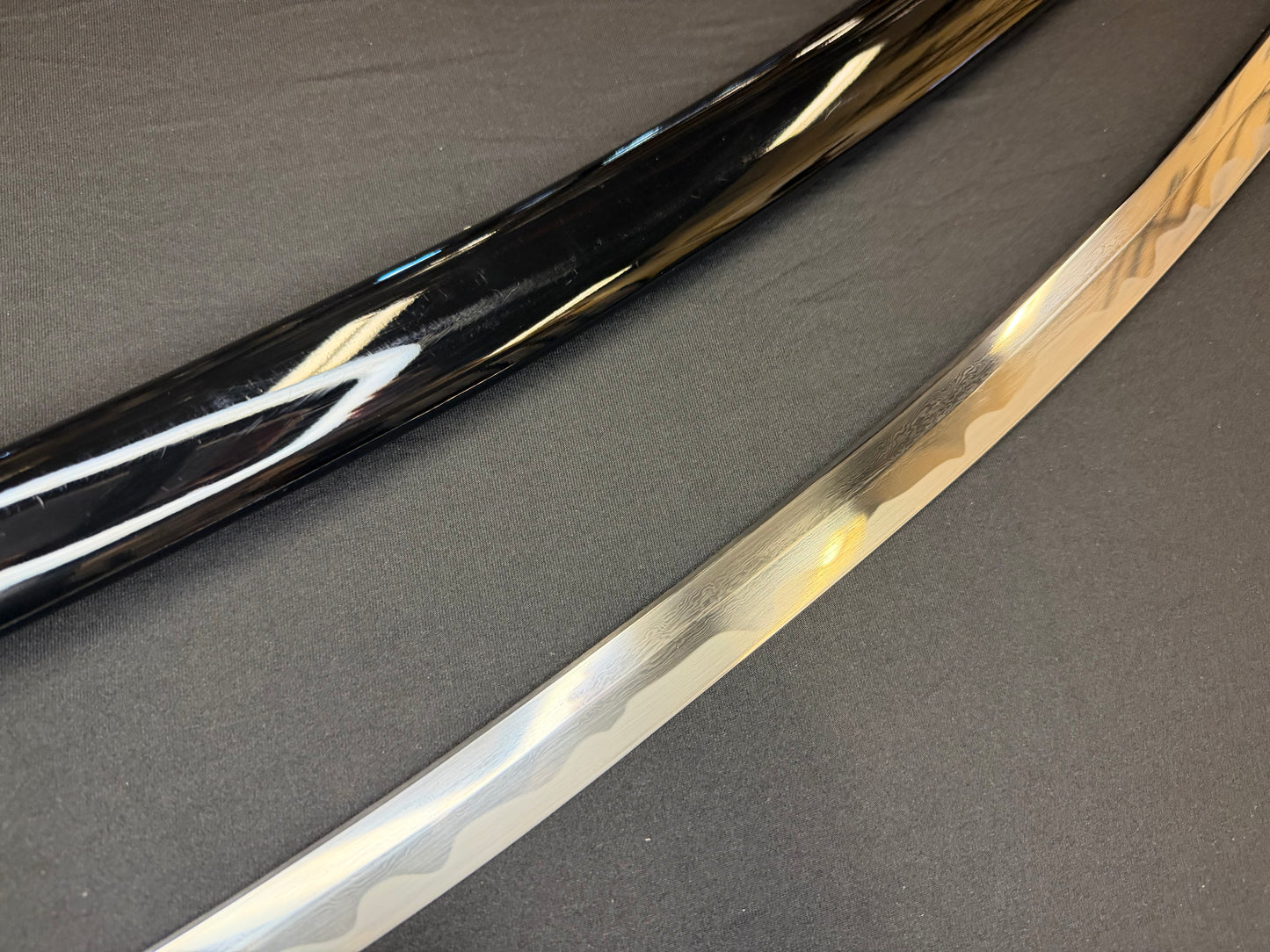 Legacy Blades Nodachi - Jade Crescent Folded Steel