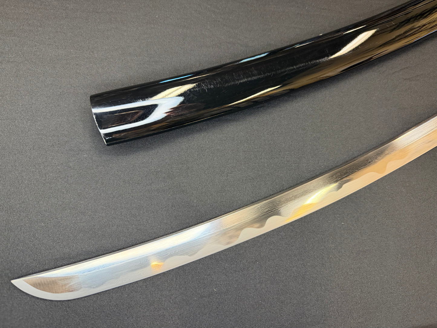Legacy Blades Nodachi - Jade Crescent Folded Steel