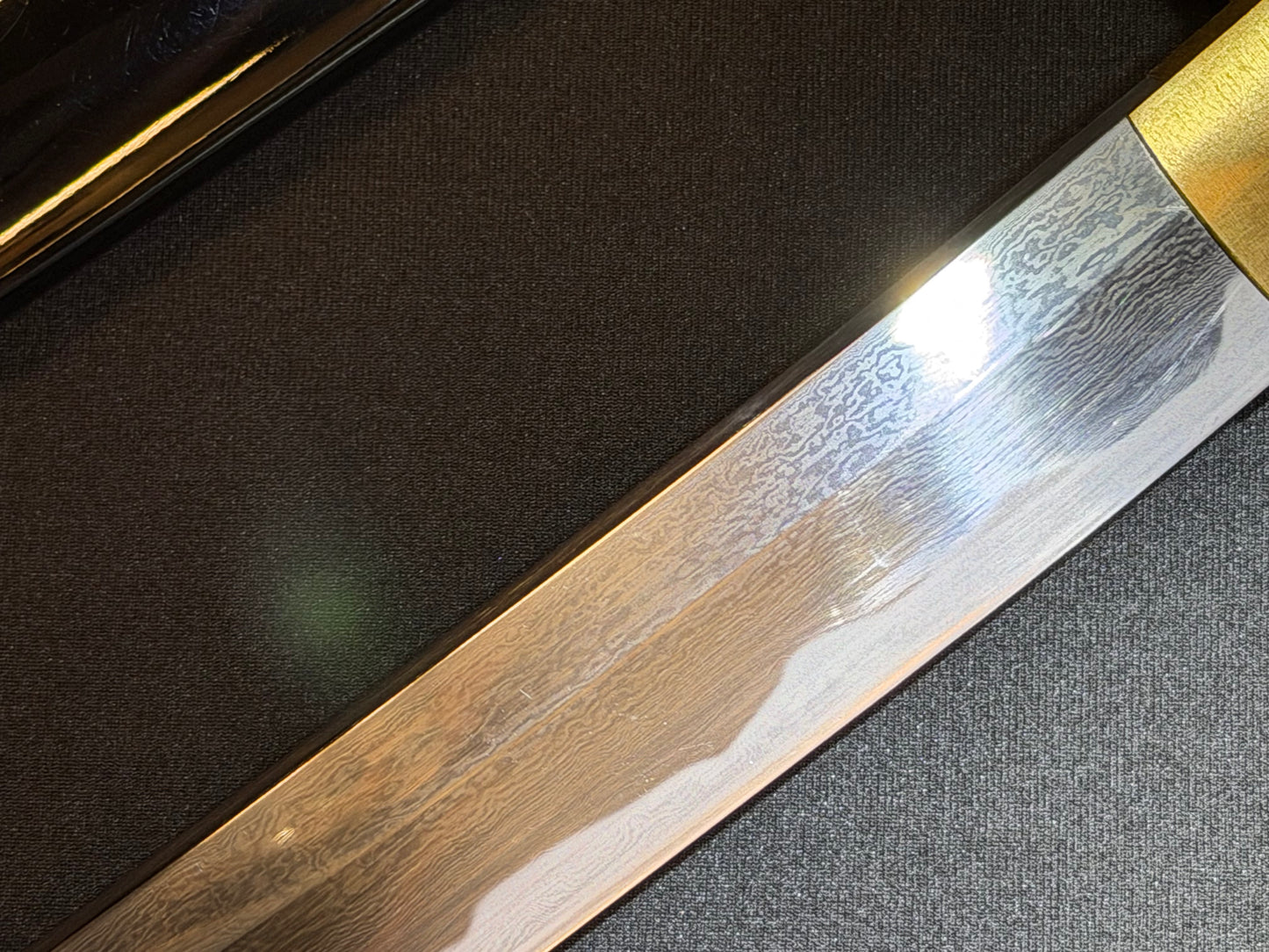 Legacy Blades Nodachi - Jade Crescent Folded Steel