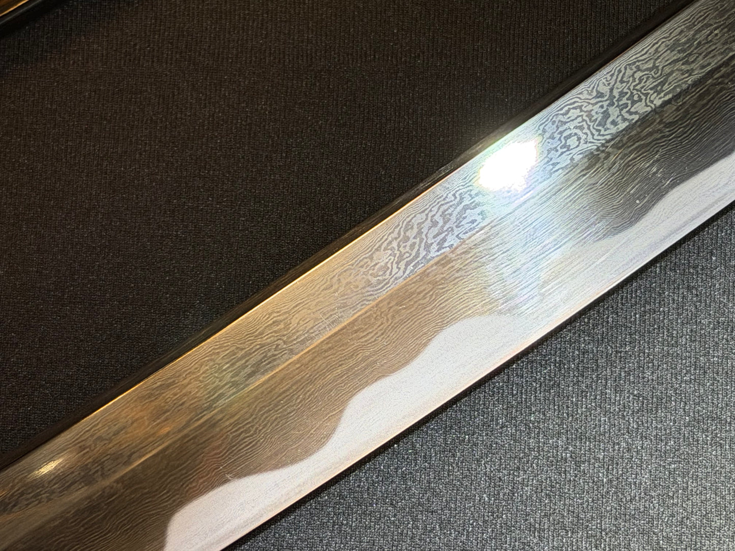 Legacy Blades Nodachi - Jade Crescent Folded Steel